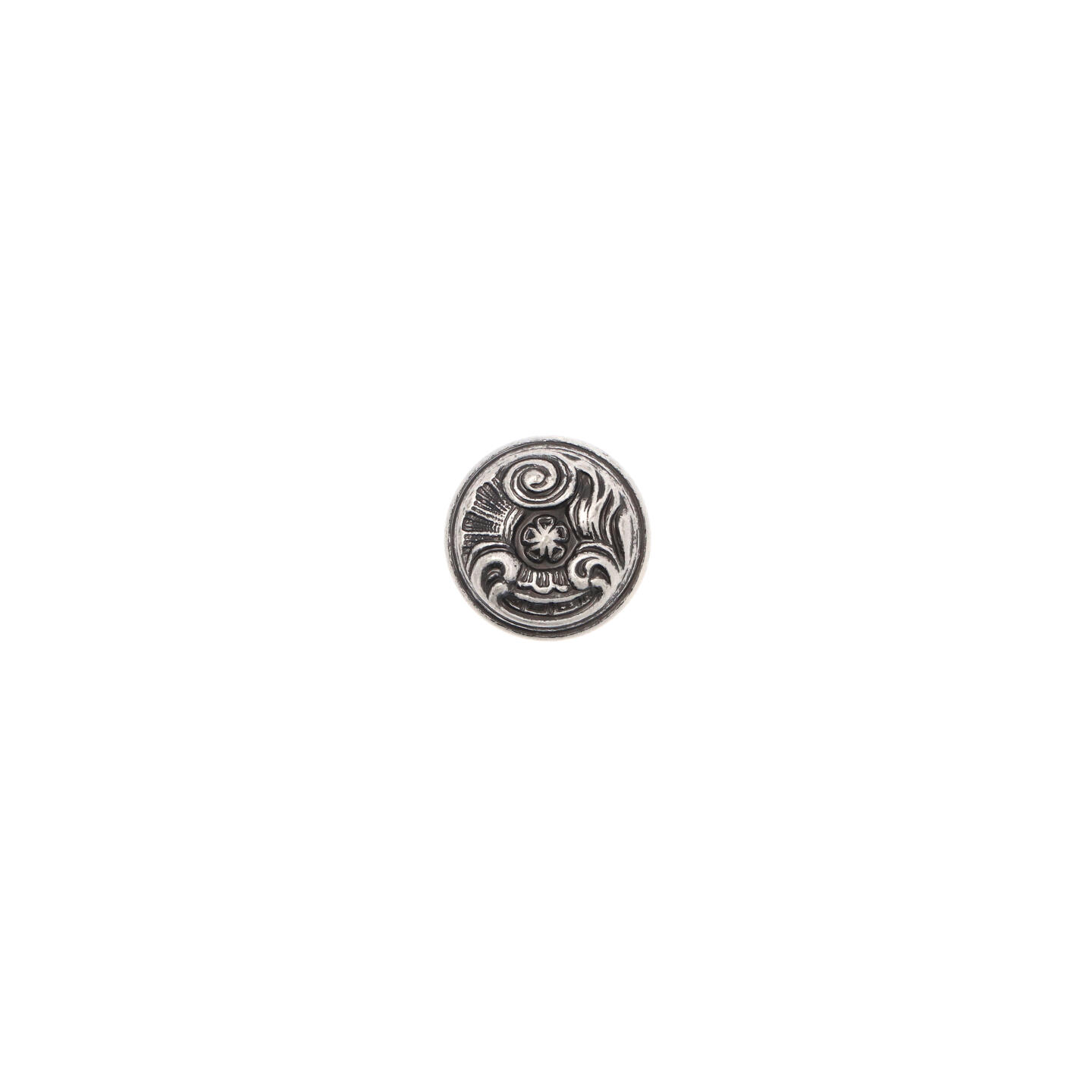 Pomolo per mobili - Argento vecchio brillante - Lega di Zinco - Stile Classico - 0x22x0mm - immagine 3