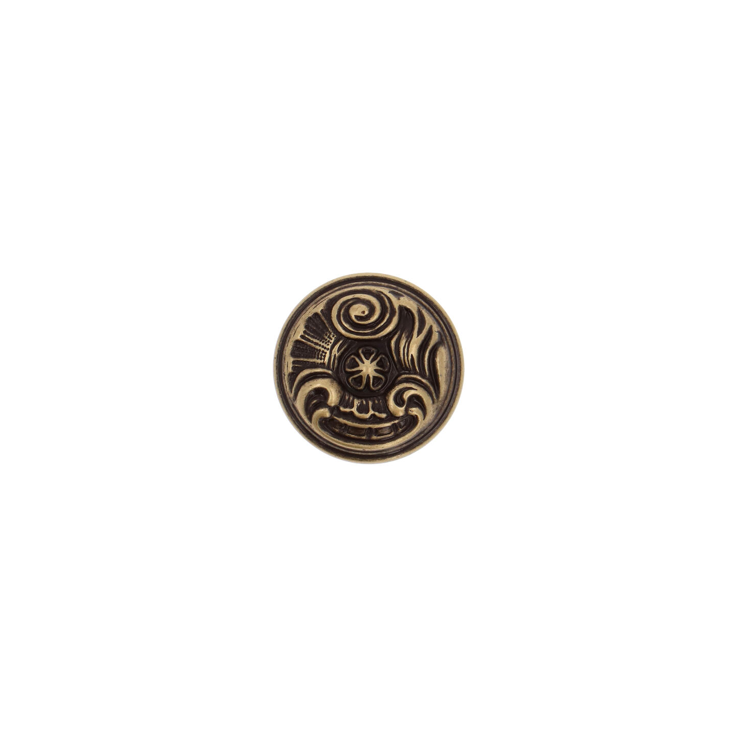 Pomolo per mobili - Antica Firenze - Lega di Zinco - Stile Classico - 0x28x0mm - immagine 3