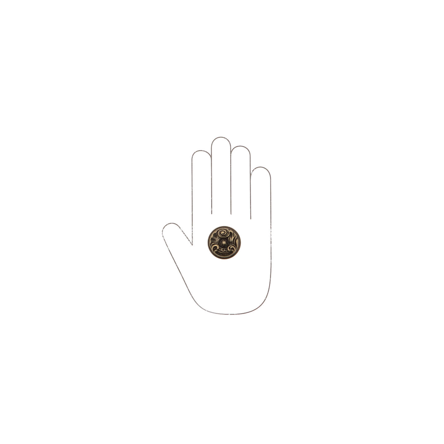 Pomolo per mobili - Antica Firenze - Lega di Zinco - Stile Classico - 0x28x0mm - immagine 4