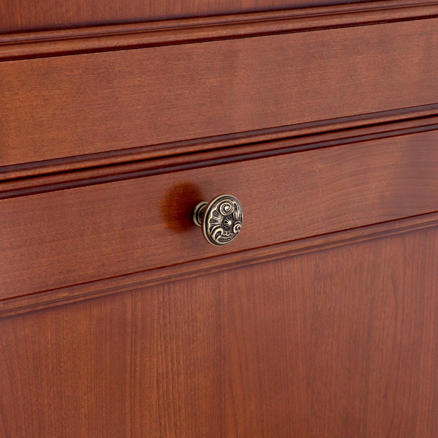 Pomolo per mobili - Antica Firenze - Lega di Zinco - Stile Classico - 0x28x0mm - immagine 5