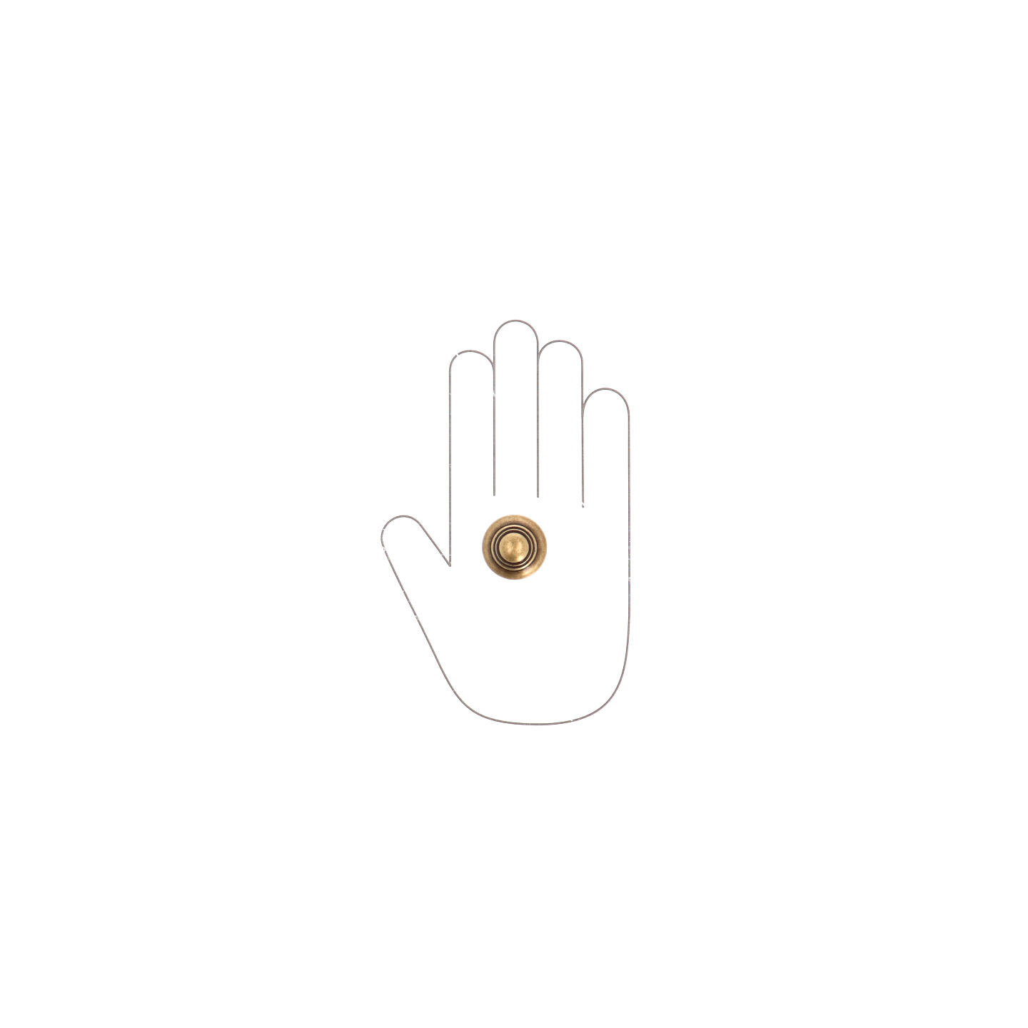 Pomolo per mobili - Antica Firenze - Lega di Zinco - Stile Classico - 0x27x0mm - immagine 4