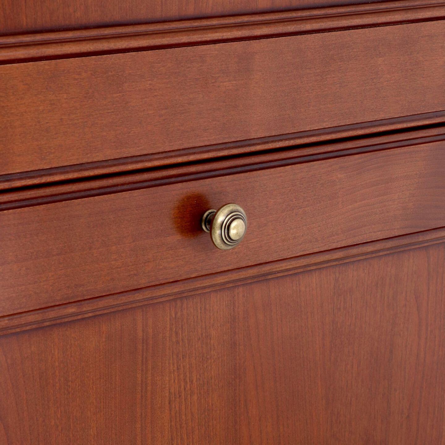 Pomolo per mobili - Antica Firenze - Lega di Zinco - Stile Classico - 0x27x0mm - immagine 5