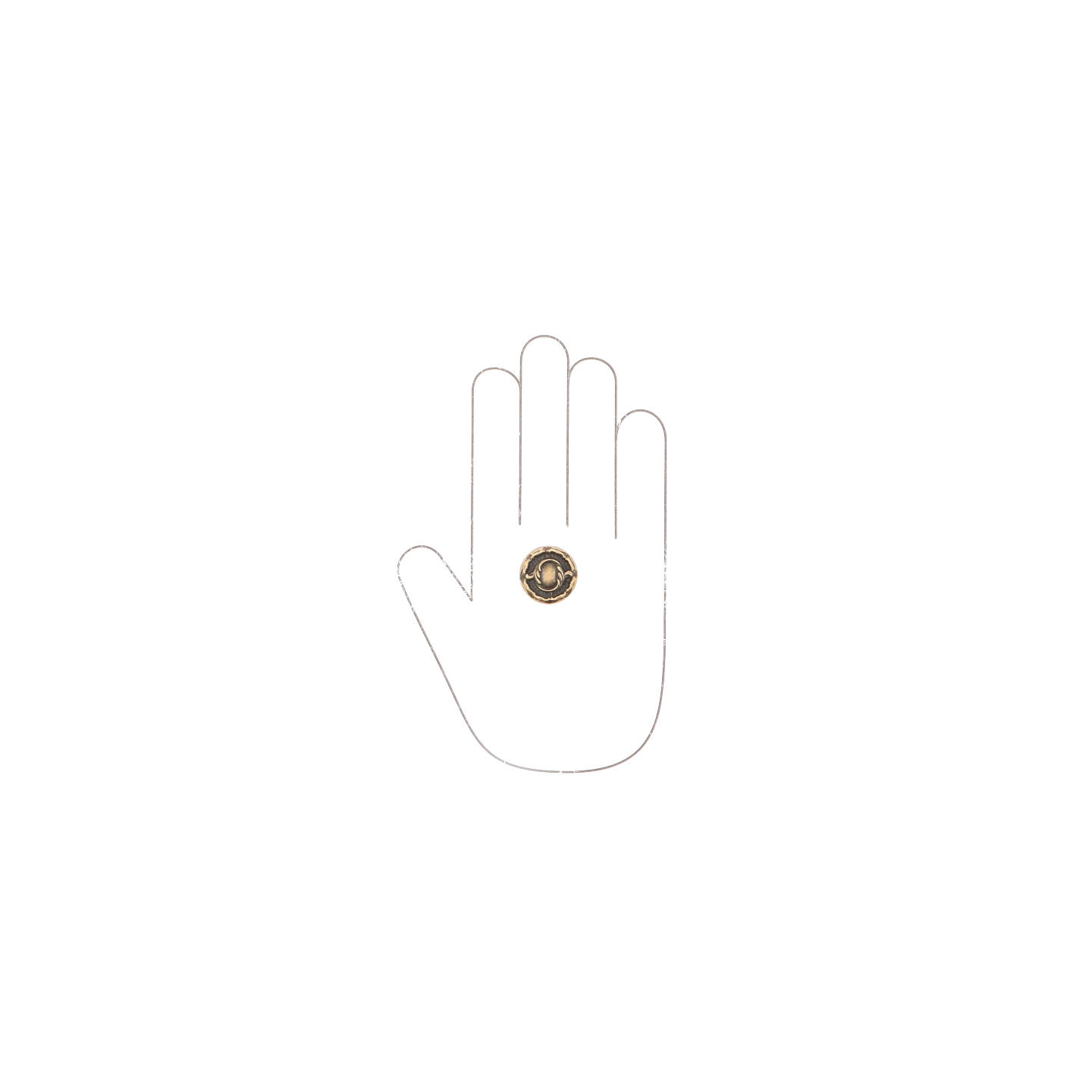 Pomolo per mobili - Antica Firenze - Lega di Zinco - Stile Classico - 0x19x0mm - immagine 4