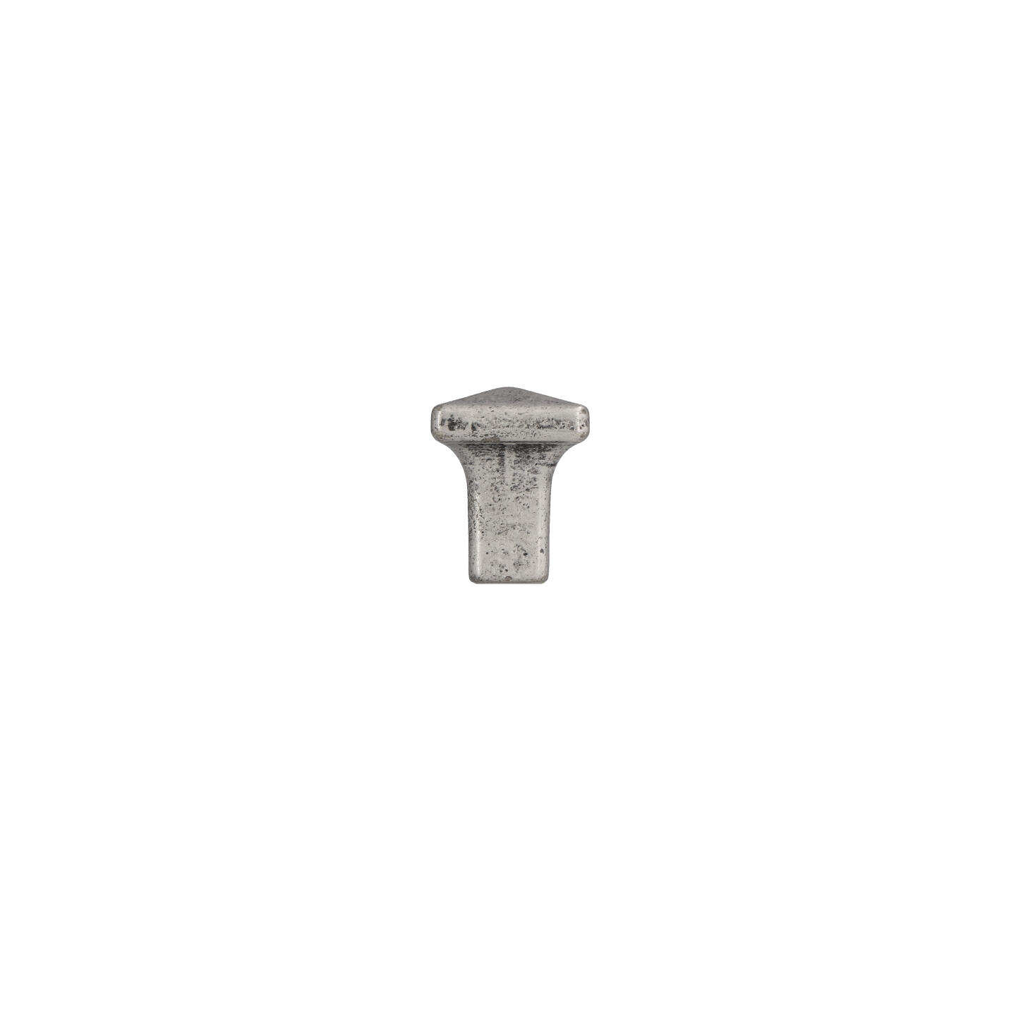 Pomolo per mobili - Argento vecchio brillante - Lega di Zinco - Stile Classico - 18x22x18mm - immagine 2