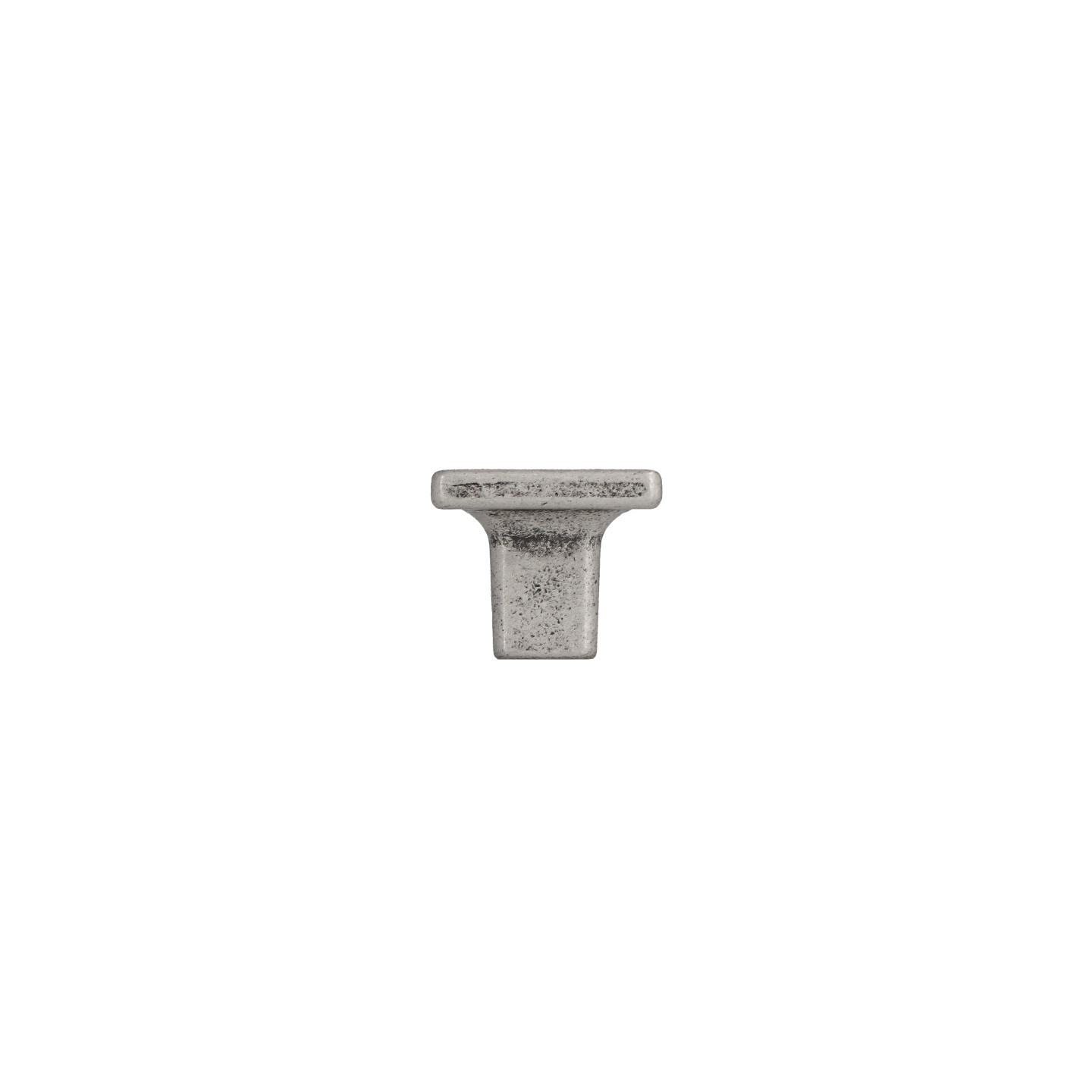 Pomolo per mobili - Argento vecchio brillante - Lega di Zinco - Stile Classico - 24x22x24mm - immagine 2