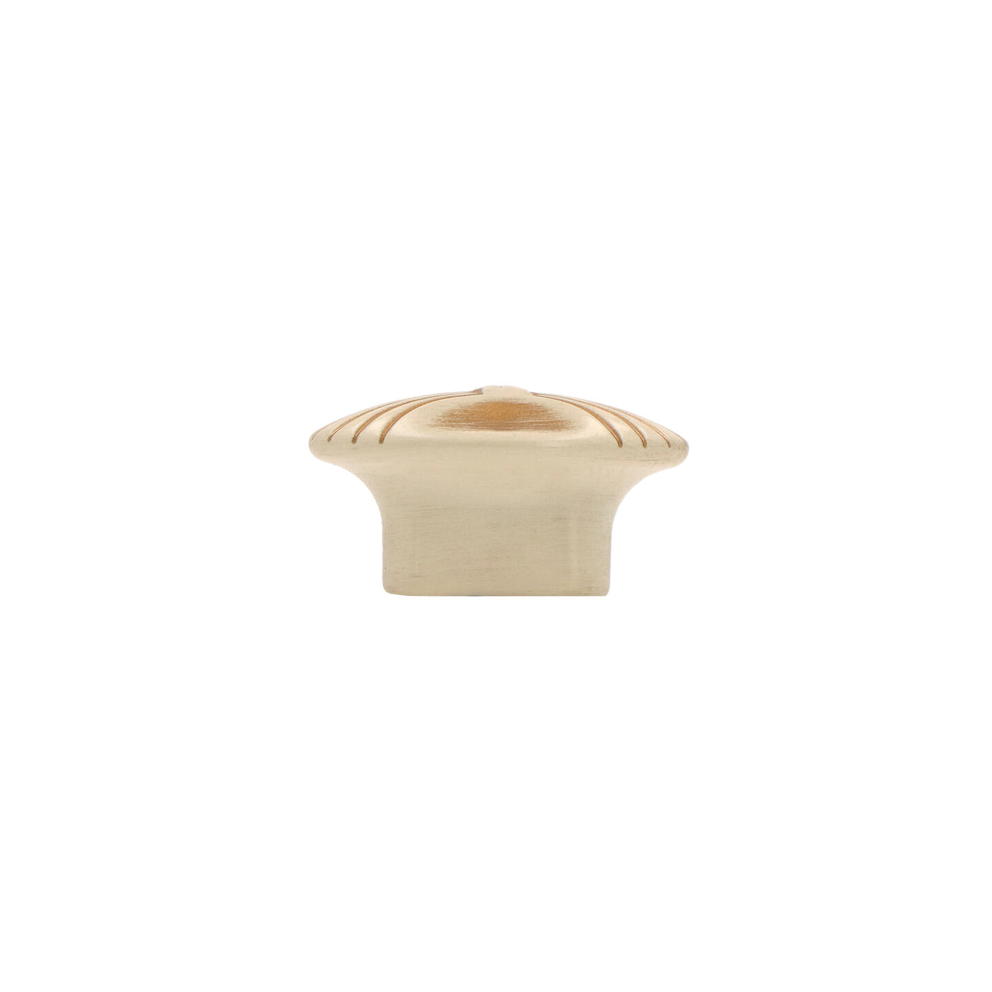 Pomolo per mobili - Royal avorio patina oro - Lega di Zinco - Stile Classico - 44x25x23mm - immagine 2