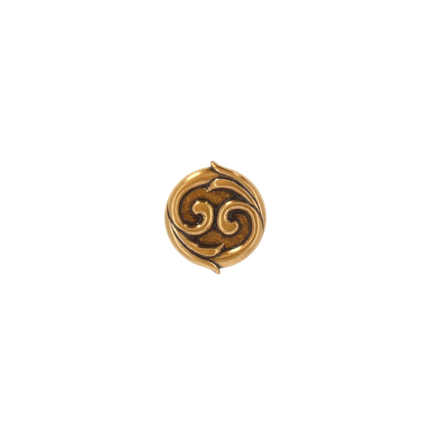 Pomolo per mobili - Orval - Lega di Zinco - Stile Classico - 36x22x0mm - immagine 3