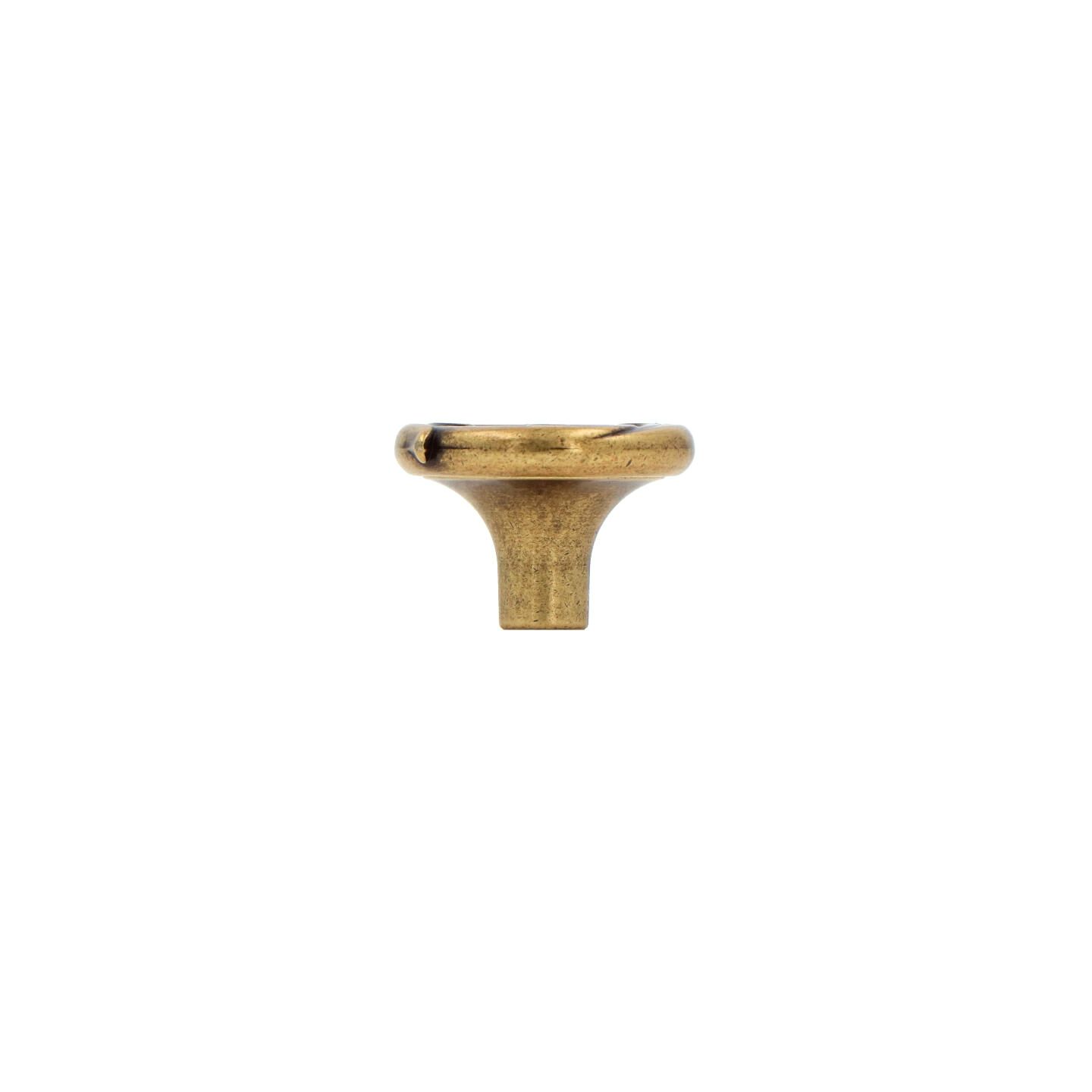 Pomolo per mobili - Antica Firenze - Lega di Zinco - Stile Classico - 36x22x0mm - immagine 2
