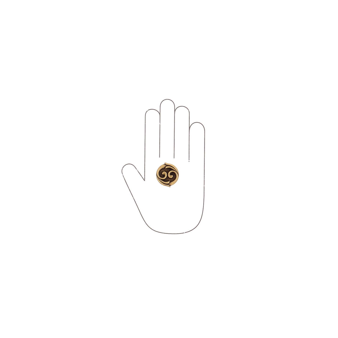 Pomolo per mobili - Antica Firenze - Lega di Zinco - Stile Classico - 36x22x0mm - immagine 4