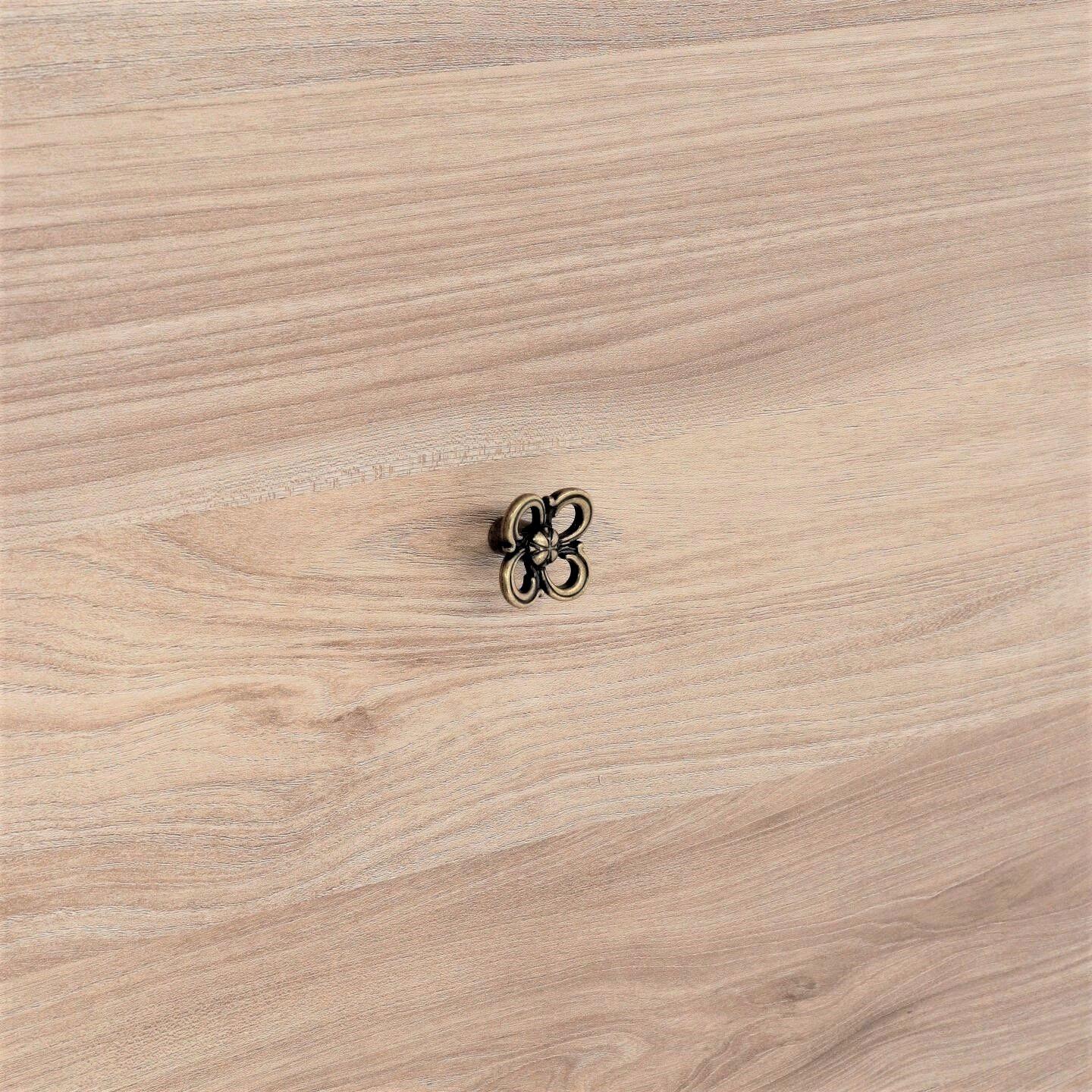 Pomolo per mobili - Antica Firenze - Lega di Zinco - Stile Classico - 31x20x31mm - immagine 5