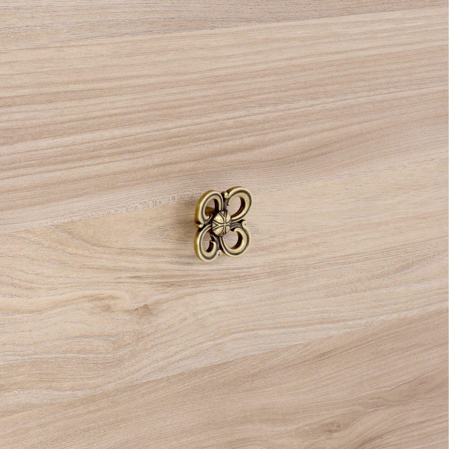 Pomolo per mobili - Antica Firenze - Lega di Zinco - Stile Classico - 45x21x45mm - immagine 5