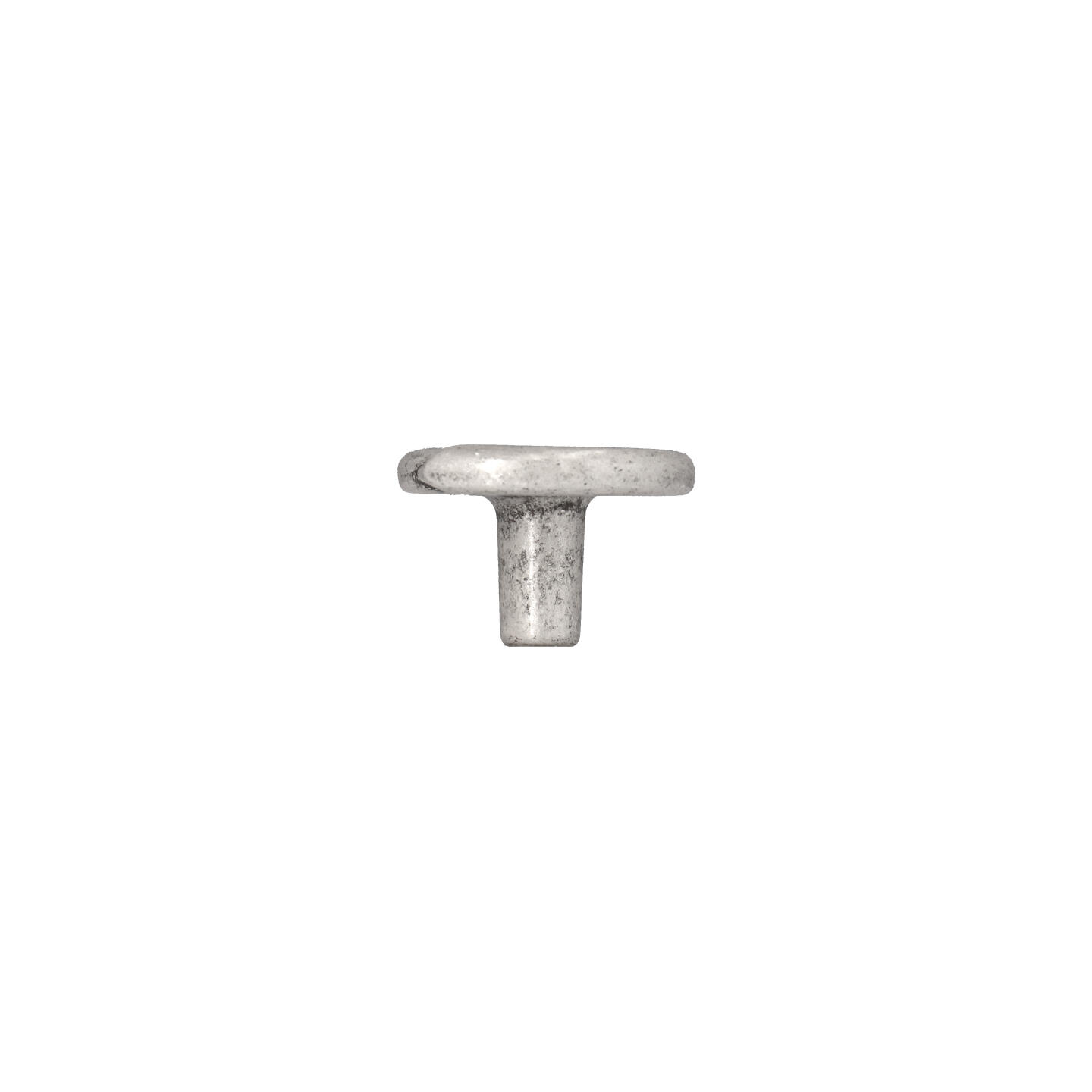 Pomolo per mobili - Argento vecchio brillante - Lega di Zinco - Stile Classico - 31x21x37mm - immagine 2