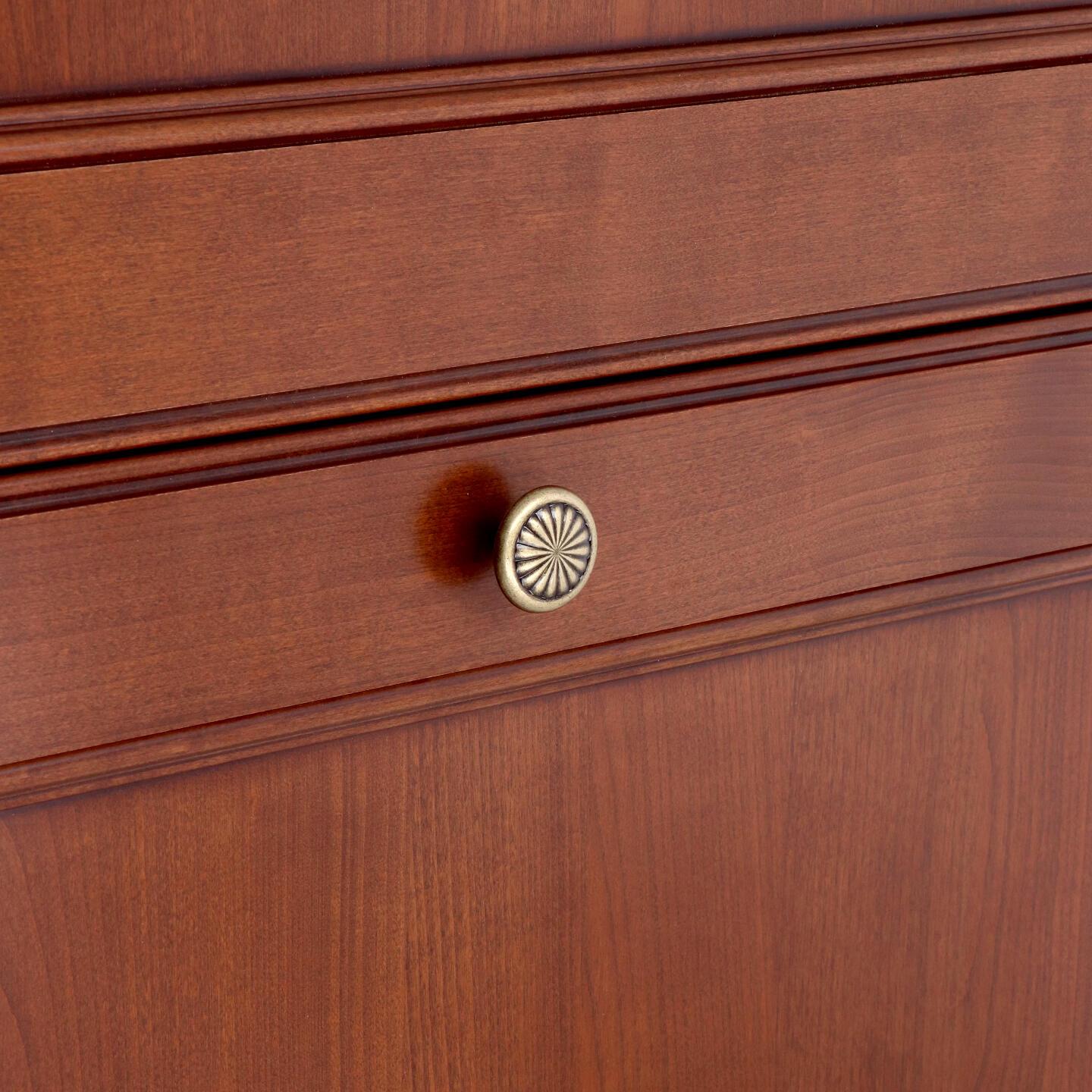 Pomolo per mobili - Antica Firenze - Lega di Zinco - Stile Classico - 35x21x0mm - immagine 5