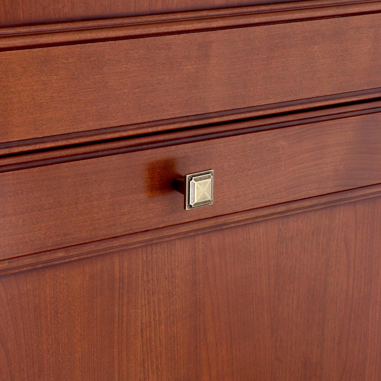 Pomolo per mobili - Antica Firenze - Lega di Zinco - Stile Classico - 28x28x28mm - immagine 5