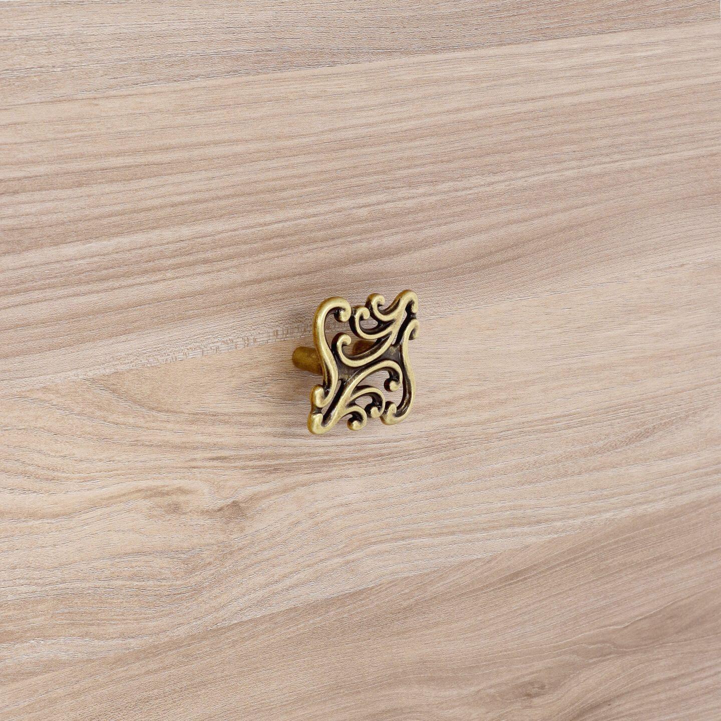 Pomolo per mobili - Antica Firenze - Lega di Zinco - Stile Classico - 55x25x55mm - immagine 5