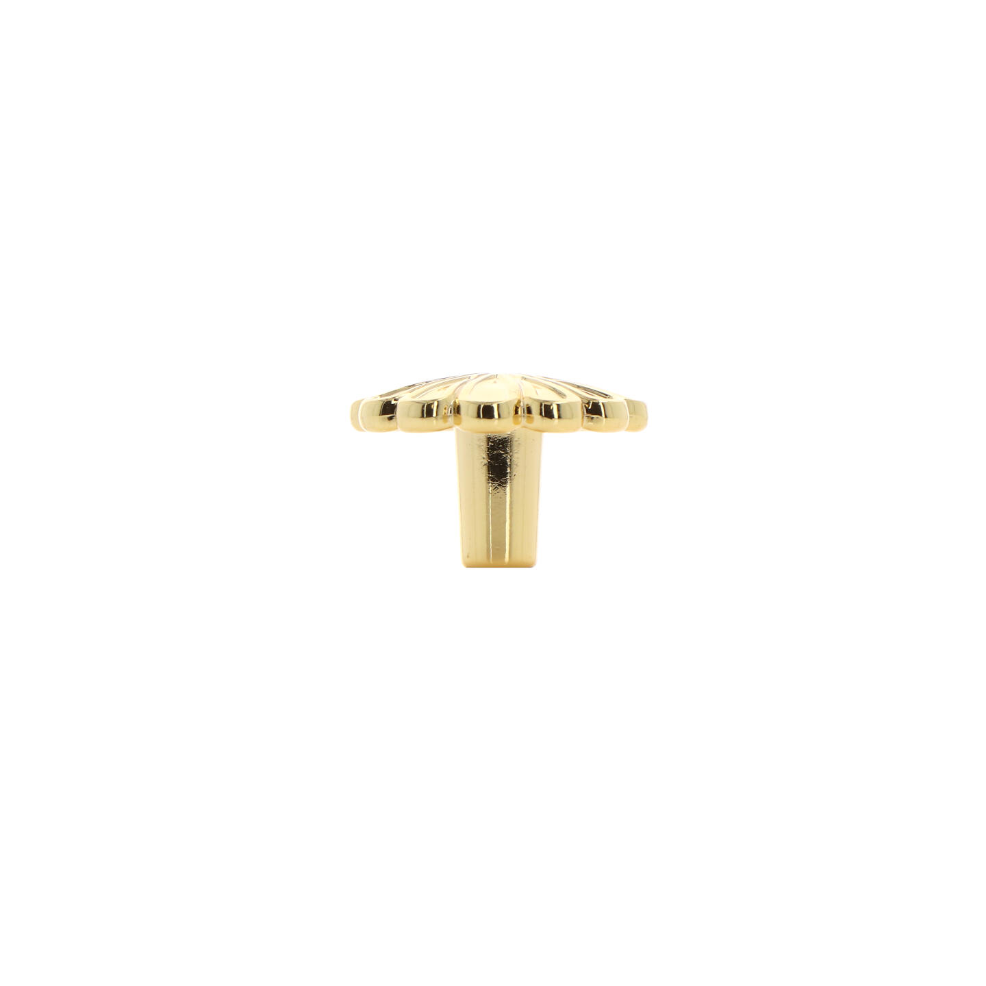 Pomolo per mobili - Placcato oro - Lega di Zinco - Stile Classico - 35x23x35mm - immagine 2