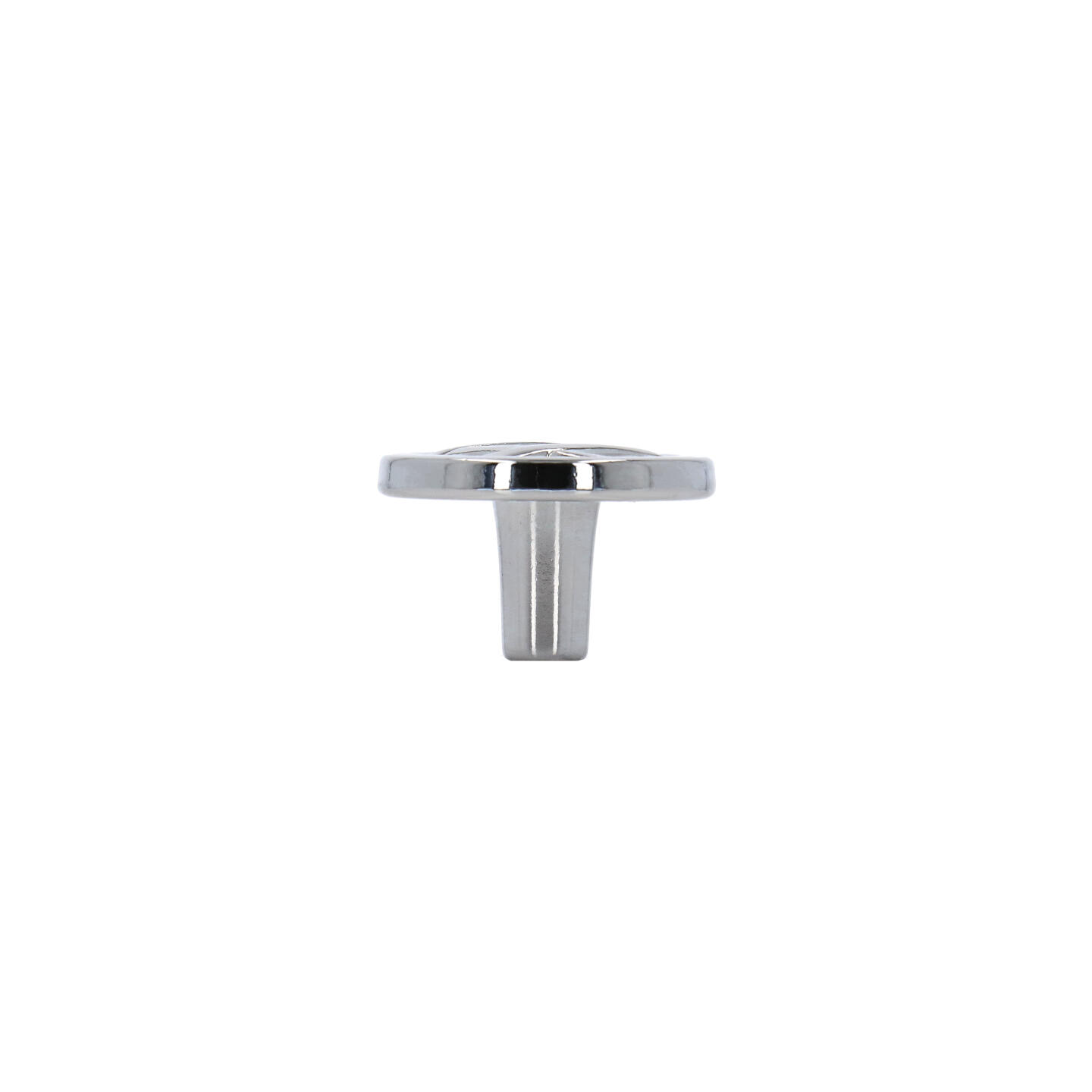 Pomolo per mobili - Cromo lucido - Lega di Zinco - Stile Classico - 36x23x0mm - immagine 2