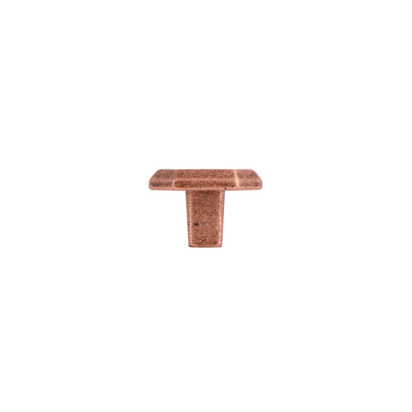 Pomolo per mobili - Rame vecchio country - Lega di Zinco - Stile Contemporaneo - 32x23x0mm - immagine 2
