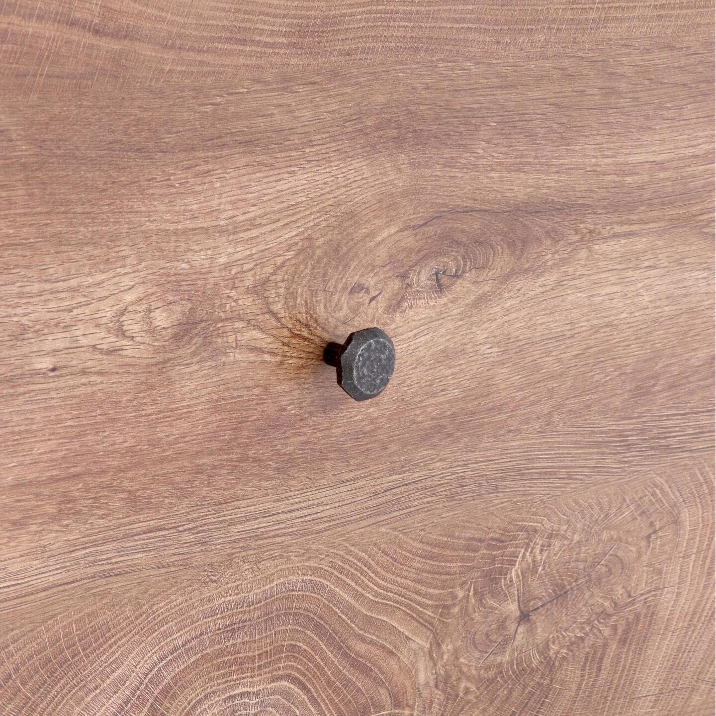 Pomolo per mobili - Vintage ferro nero - Lega di Zinco - Stile Contemporaneo - 32x27x0mm - immagine 5