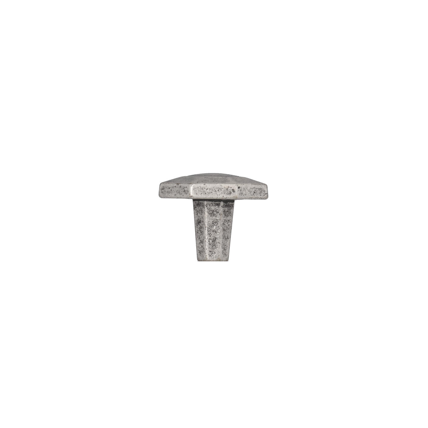 Pomolo per mobili - Argento vecchio brillante - Lega di Zinco - Stile Classico - 32x24x0mm - immagine 2