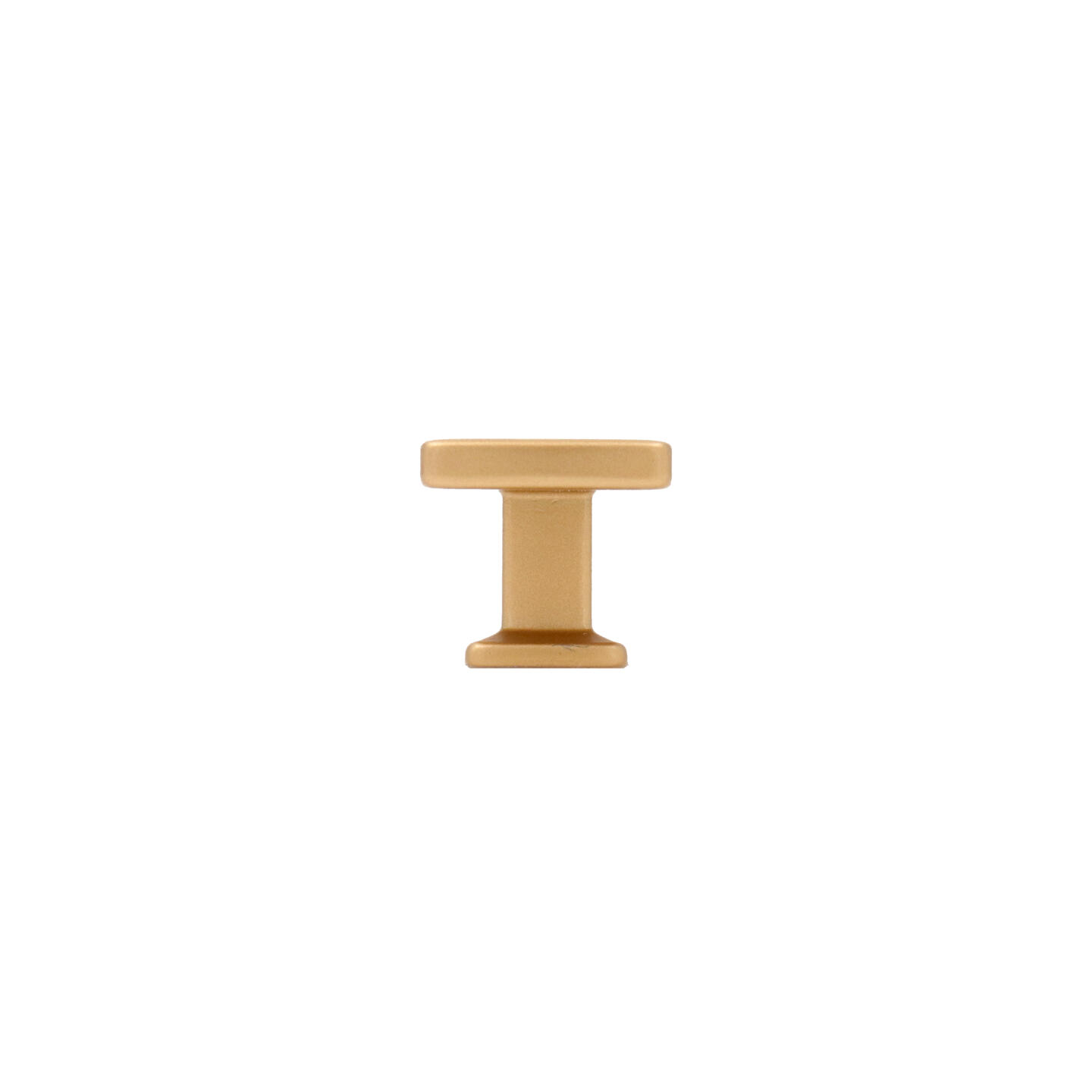 Pomolo per mobili - Alucover ottone - Lega di Zinco - Stile Contemporaneo - 28x24x28mm - immagine 2