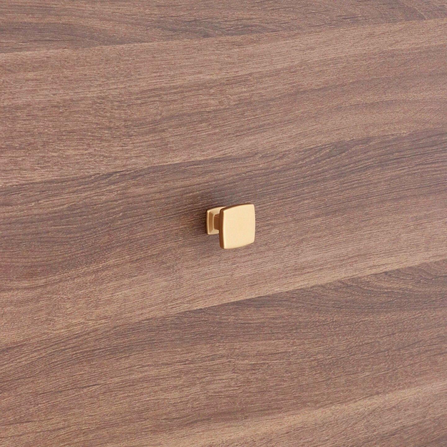 Pomolo per mobili - Alucover ottone - Lega di Zinco - Stile Contemporaneo - 28x24x28mm - immagine 5