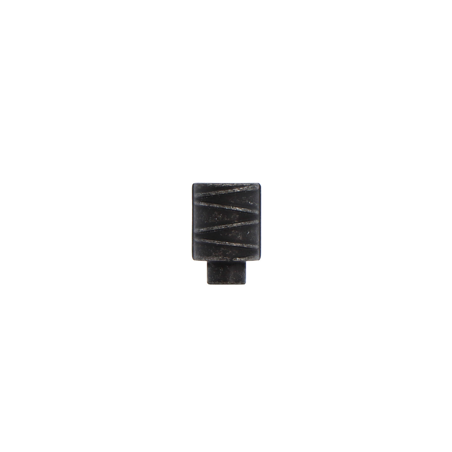 Pomolo per mobili - Vintage ferro nero - Lega di Zinco - Stile Contemporaneo - 18x26x0mm - immagine 2