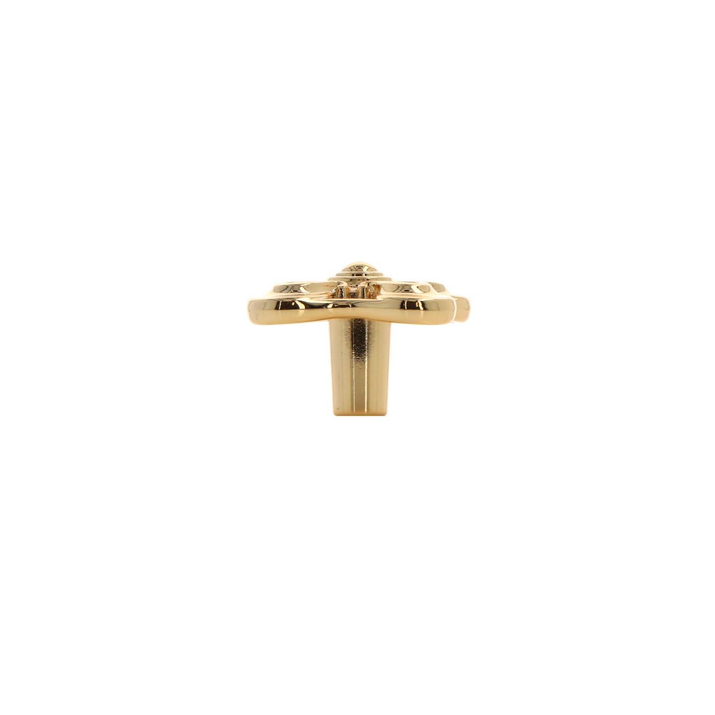 Pomolo per mobili - Placcato oro - Lega di Zinco - Stile Classico - 34x25x34mm - immagine 2