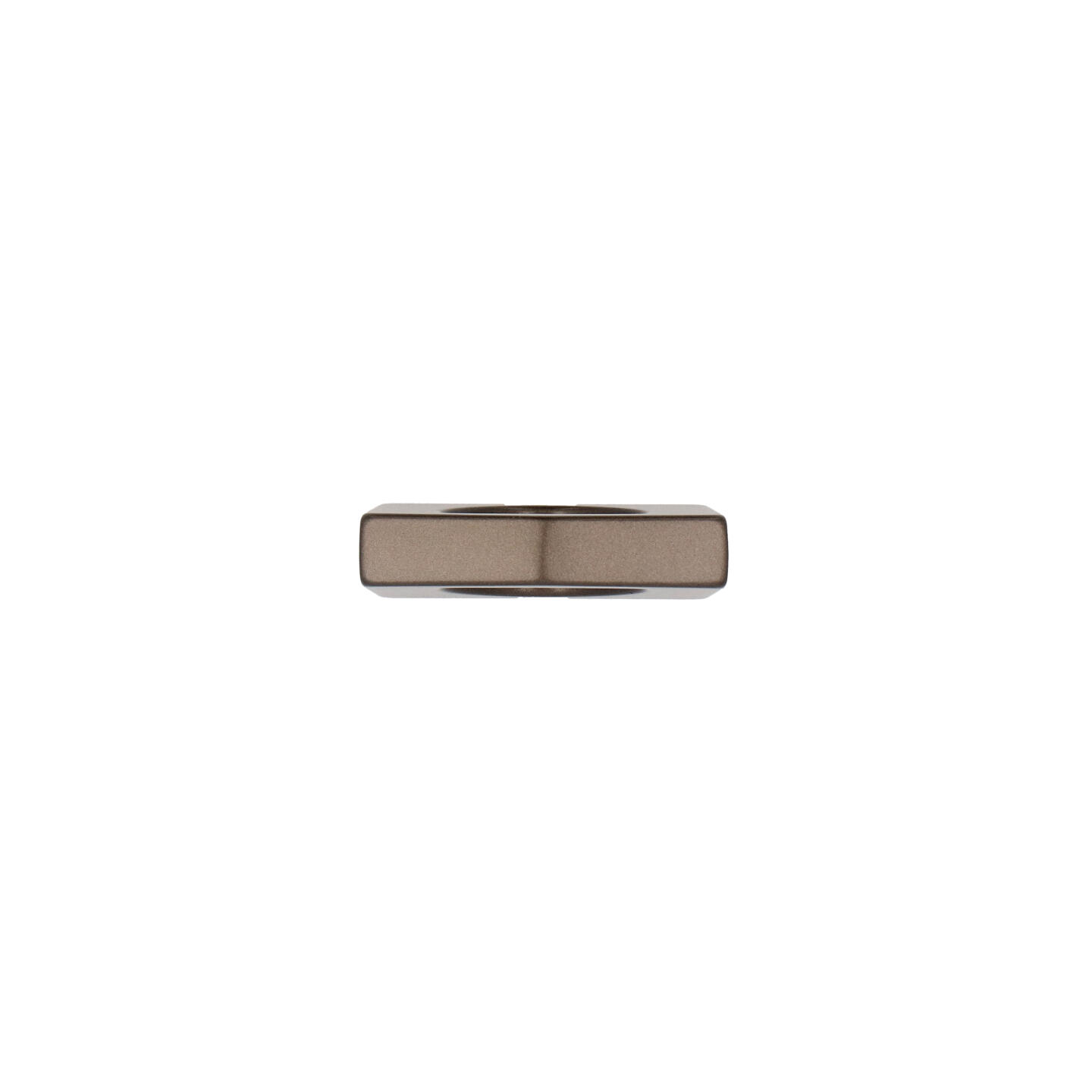 Pomolo per mobili - Alucover bronzo - Lega di Zinco - Stile Contemporaneo - 46x26x12mm - immagine 3