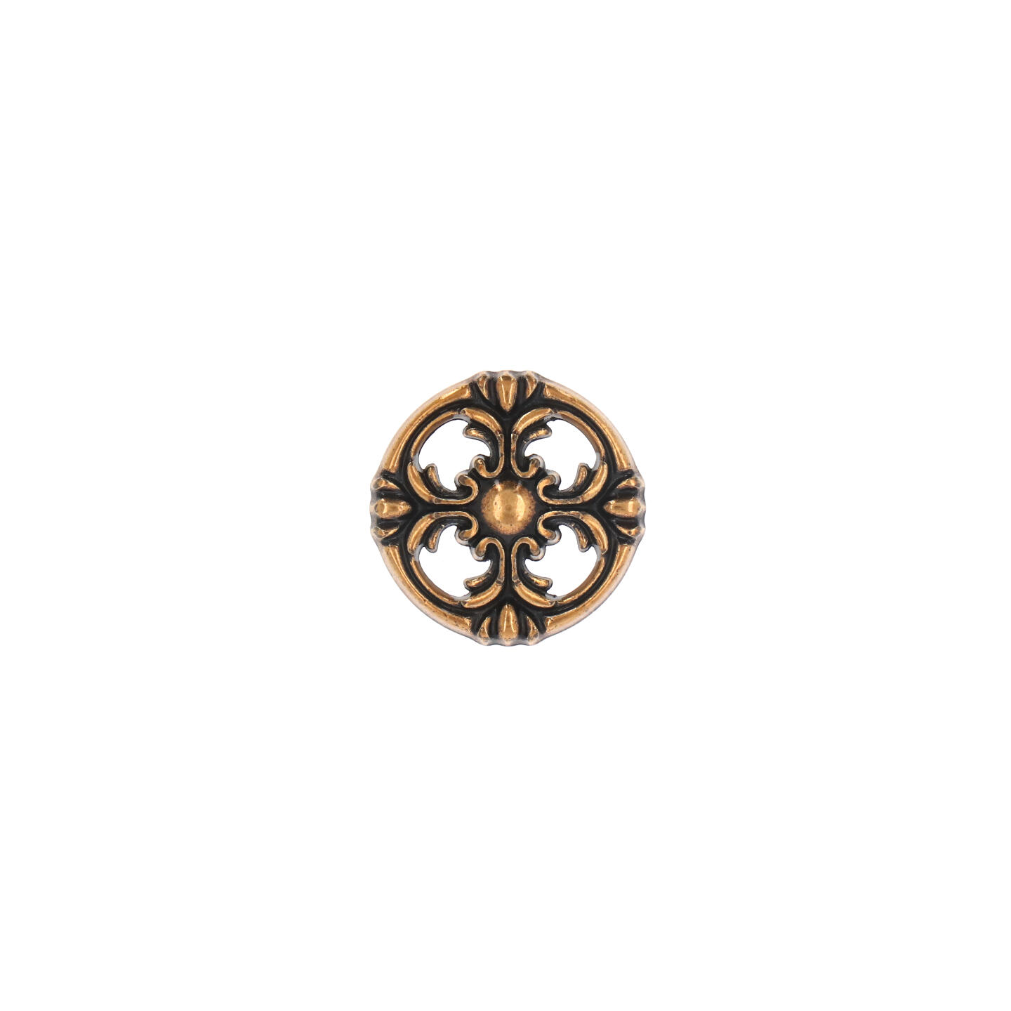 Pomolo per mobili - Orval - Lega di Zinco - Stile Classico - 36x25x0mm - immagine 3