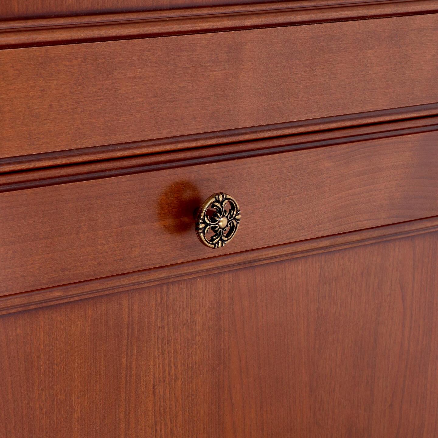 Pomolo per mobili - Orval - Lega di Zinco - Stile Classico - 36x25x0mm - immagine 5