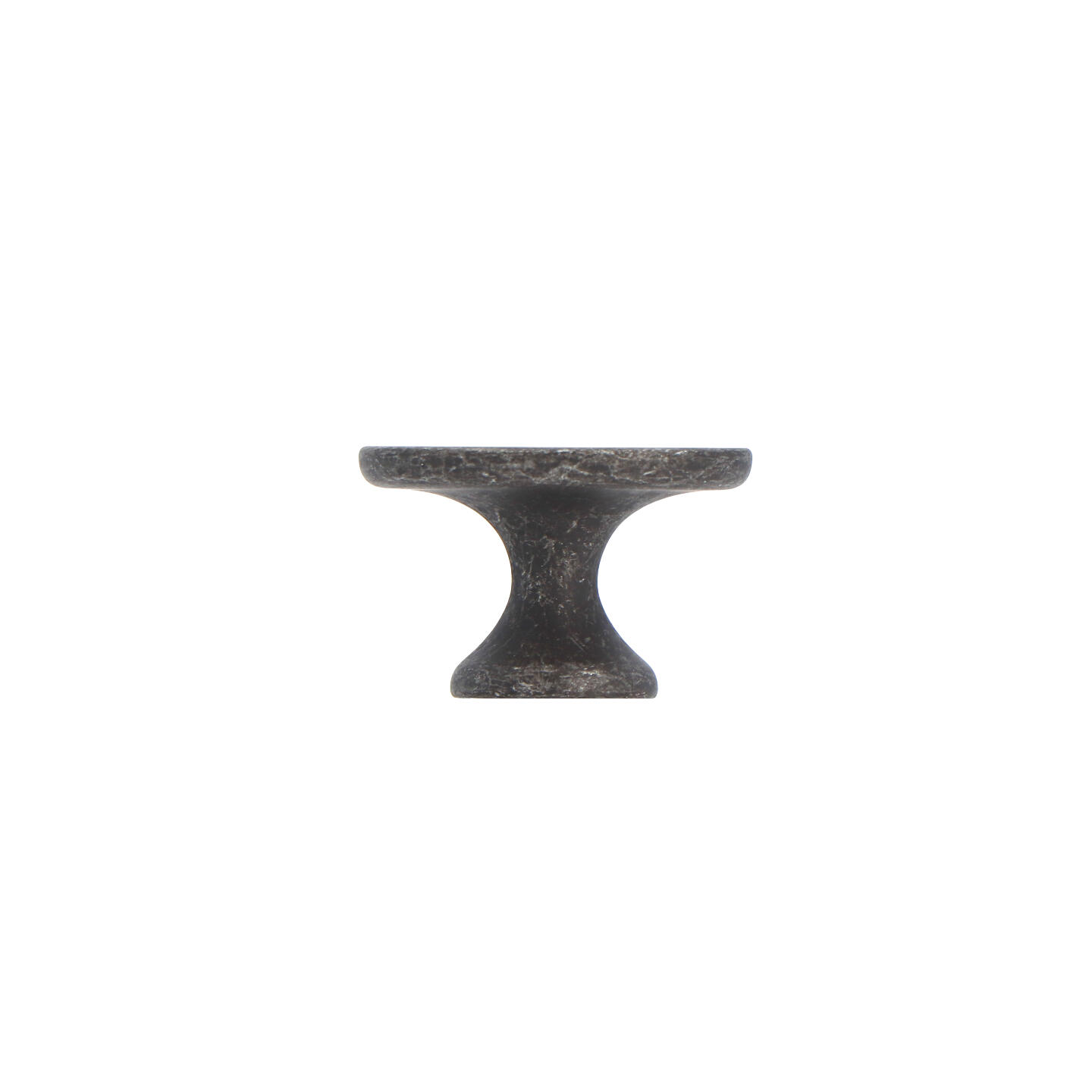 Pomolo per mobili - Vintage ferro nero - Lega di Zinco - Stile Contemporaneo - 42x27x28mm - immagine 2