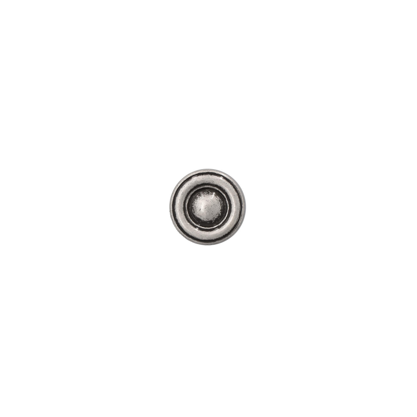 Pomolo per mobili - Argento vecchio brillante - Lega di Zinco - Stile Classico - 25x21x0mm - immagine 3