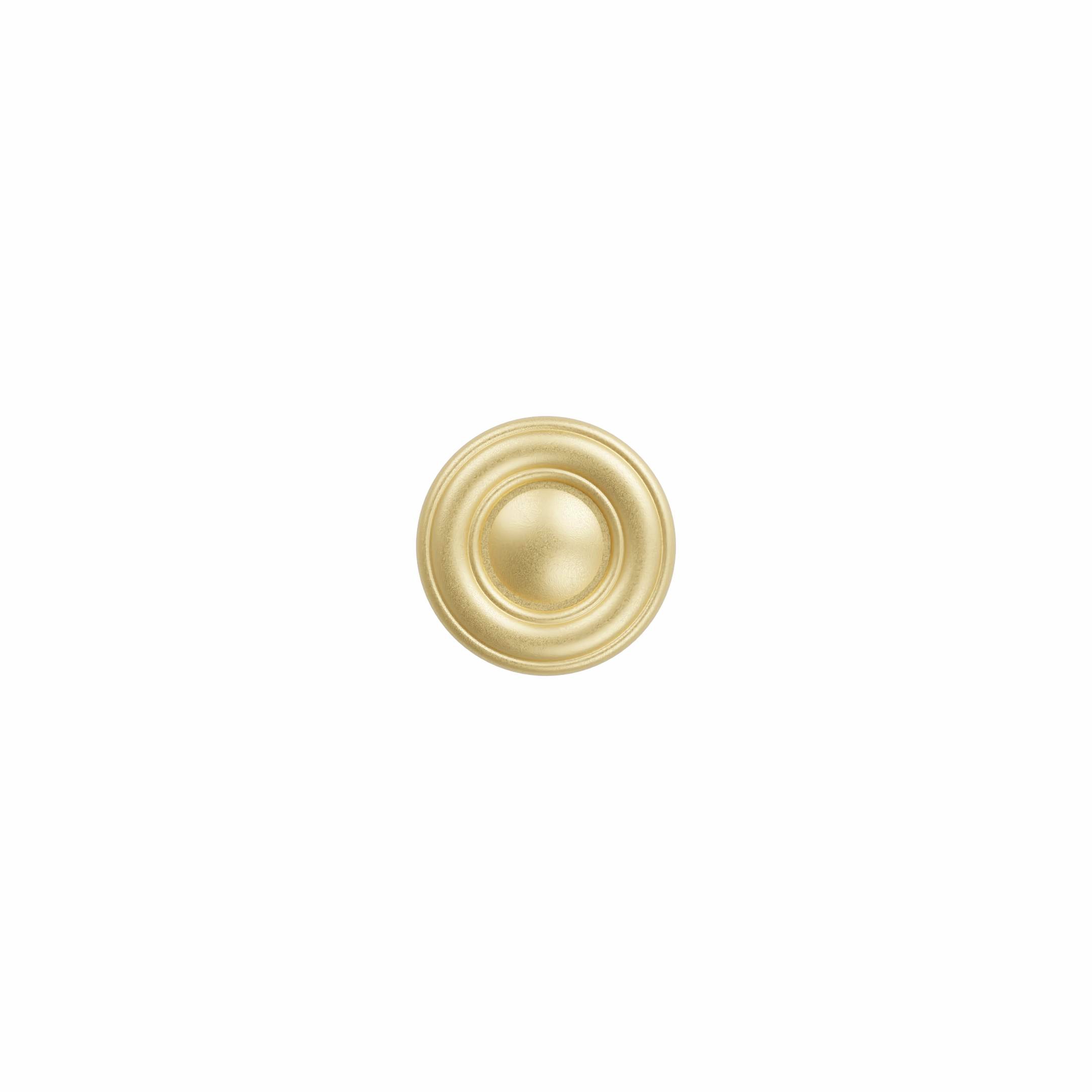 Pomolo per mobili - Galver ottone velo - Lega di Zinco - Stile Classico - 25x21x0mm - immagine 2