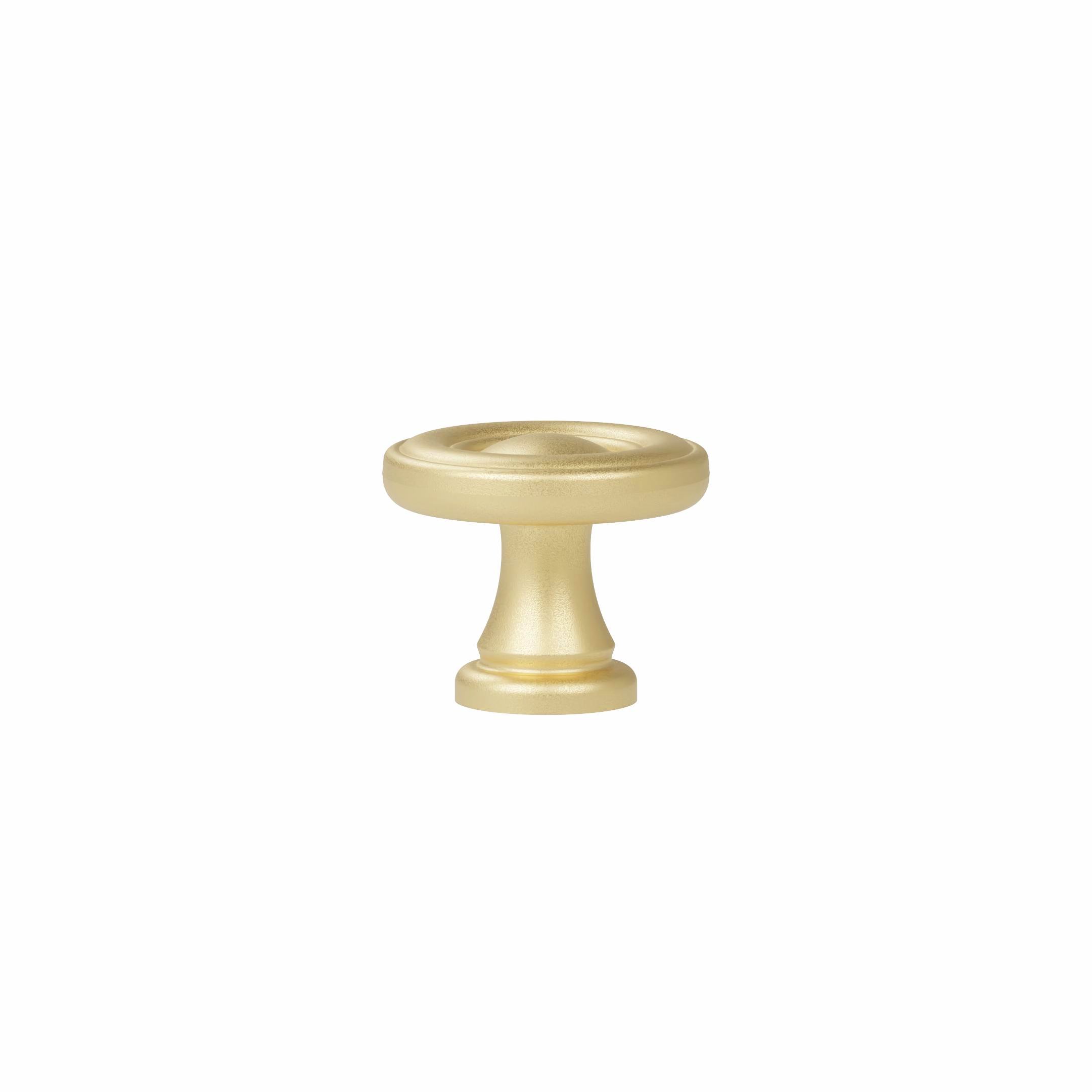 Pomolo per mobili - Galver ottone velo - Lega di Zinco - Stile Classico - 25x21x0mm - immagine 3