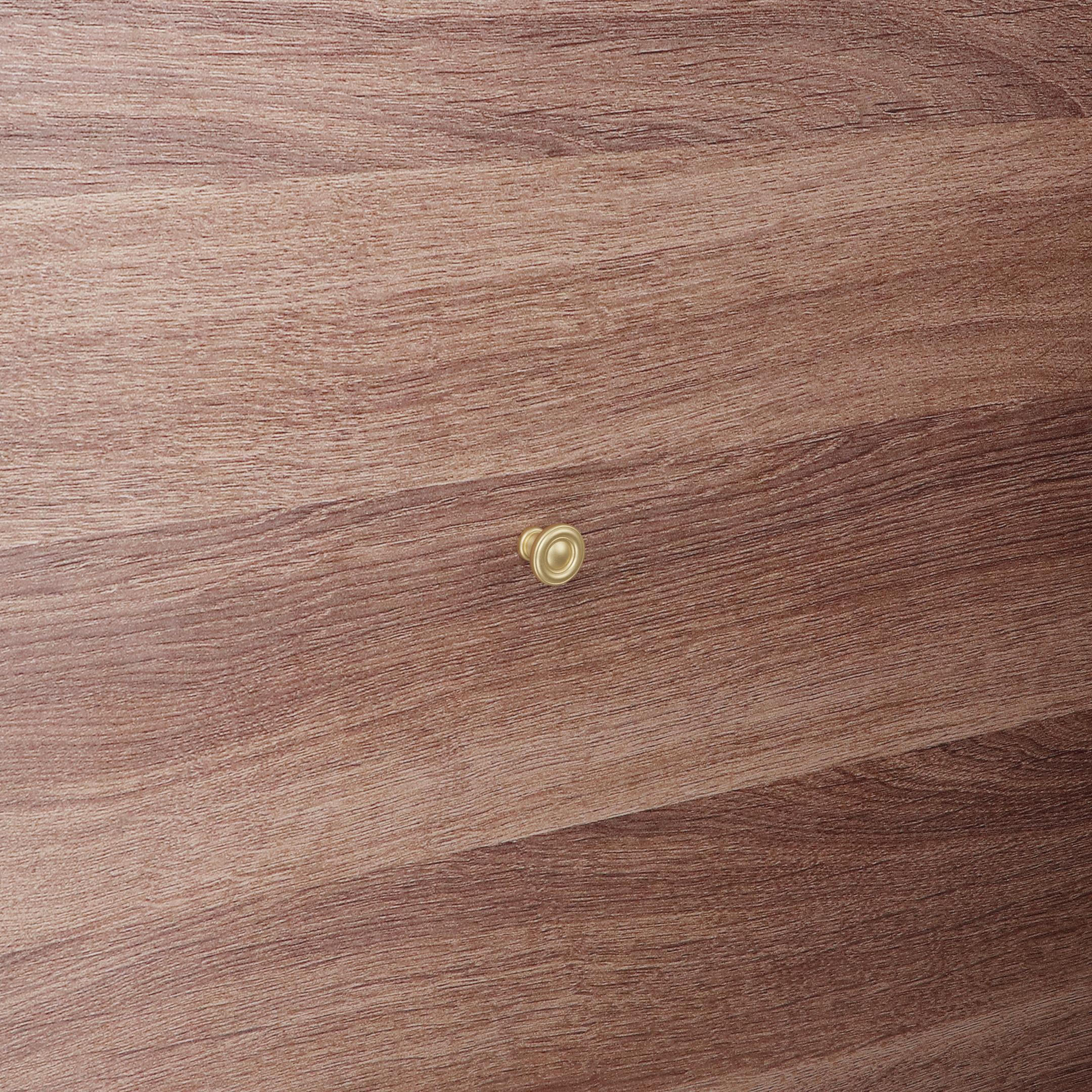 Pomolo per mobili - Galver ottone velo - Lega di Zinco - Stile Classico - 25x21x0mm - immagine 5