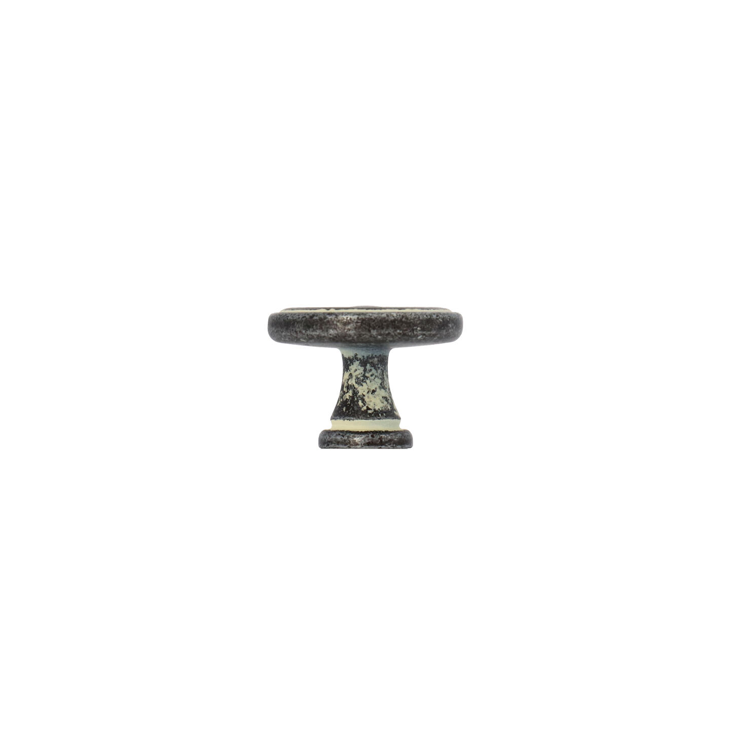 Pomolo per mobili - Rustikall avorio - Lega di Zinco - Stile Classico - 31x22x0mm - immagine 2