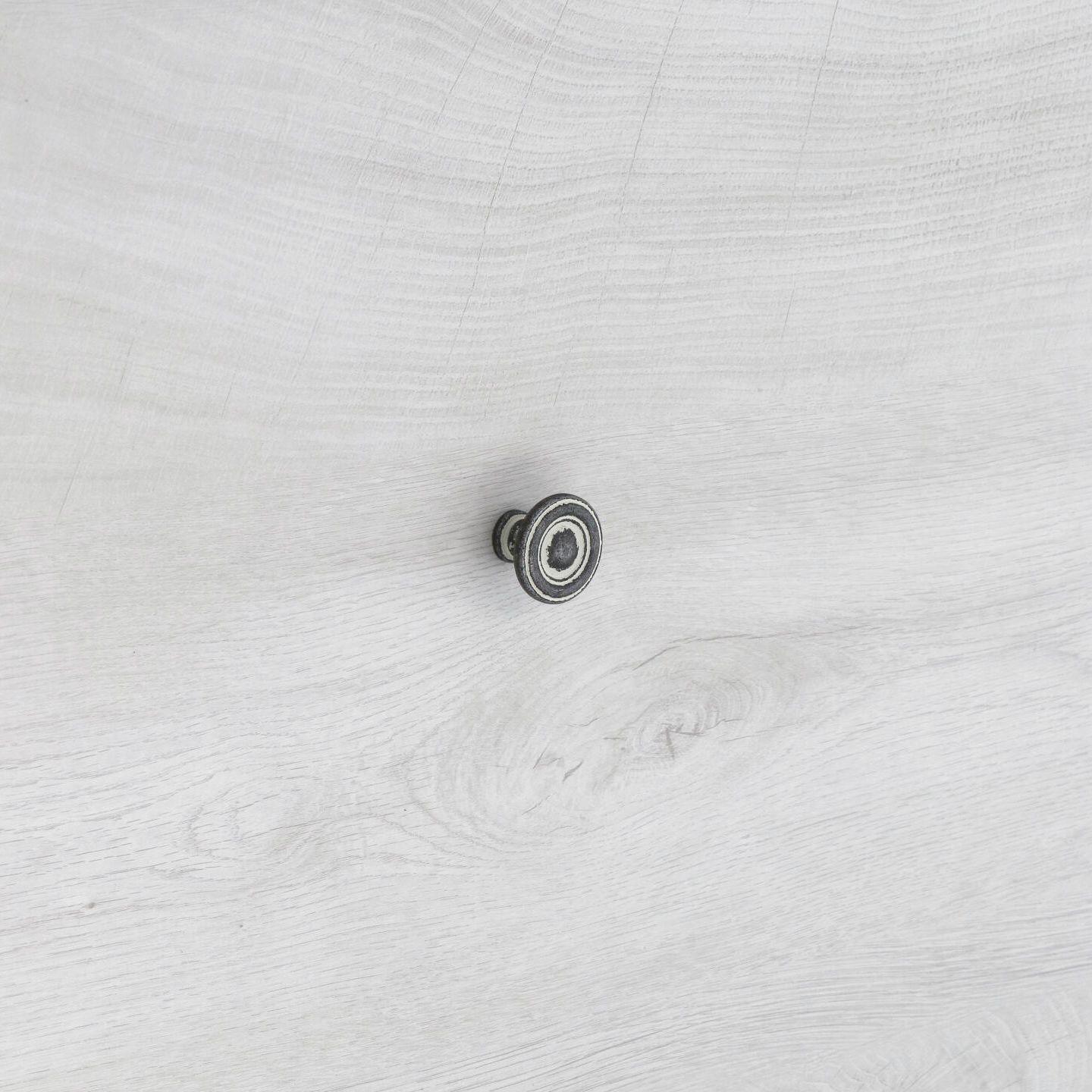 Pomolo per mobili - Rustikall avorio - Lega di Zinco - Stile Classico - 31x22x0mm - immagine 5