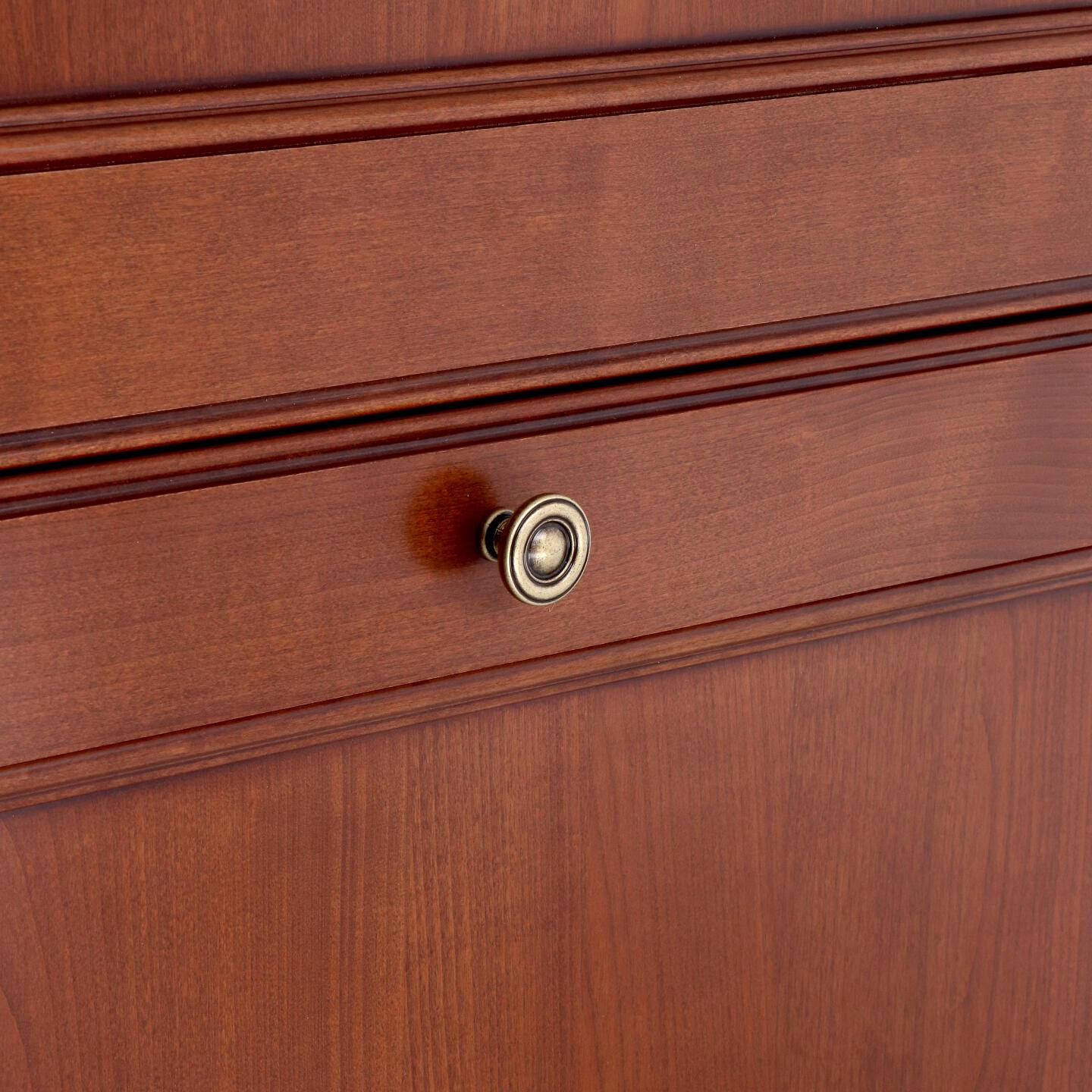 Pomolo per mobili - Antica Firenze - Lega di Zinco - Stile Classico - 31x22x0mm - immagine 5