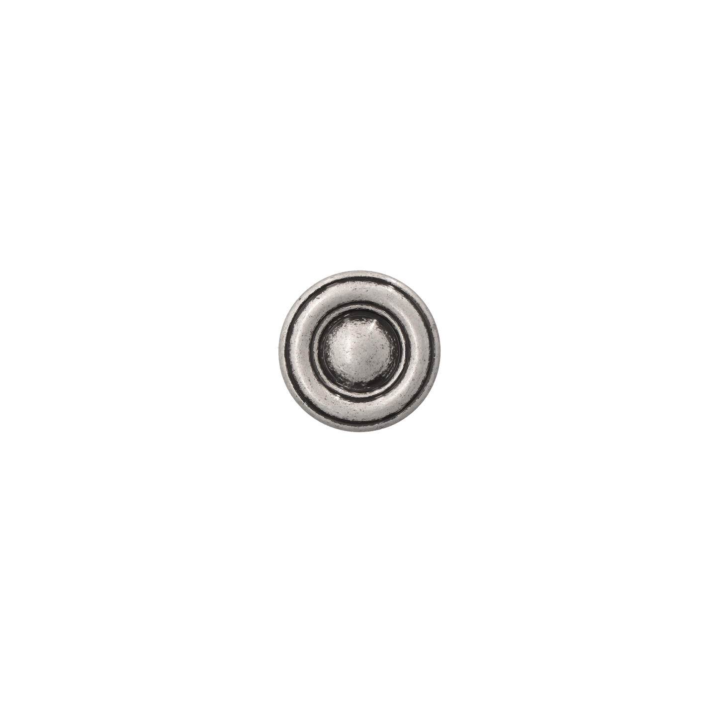 Pomolo per mobili - Argento vecchio brillante - Lega di Zinco - Stile Classico - 31x22x0mm - immagine 3