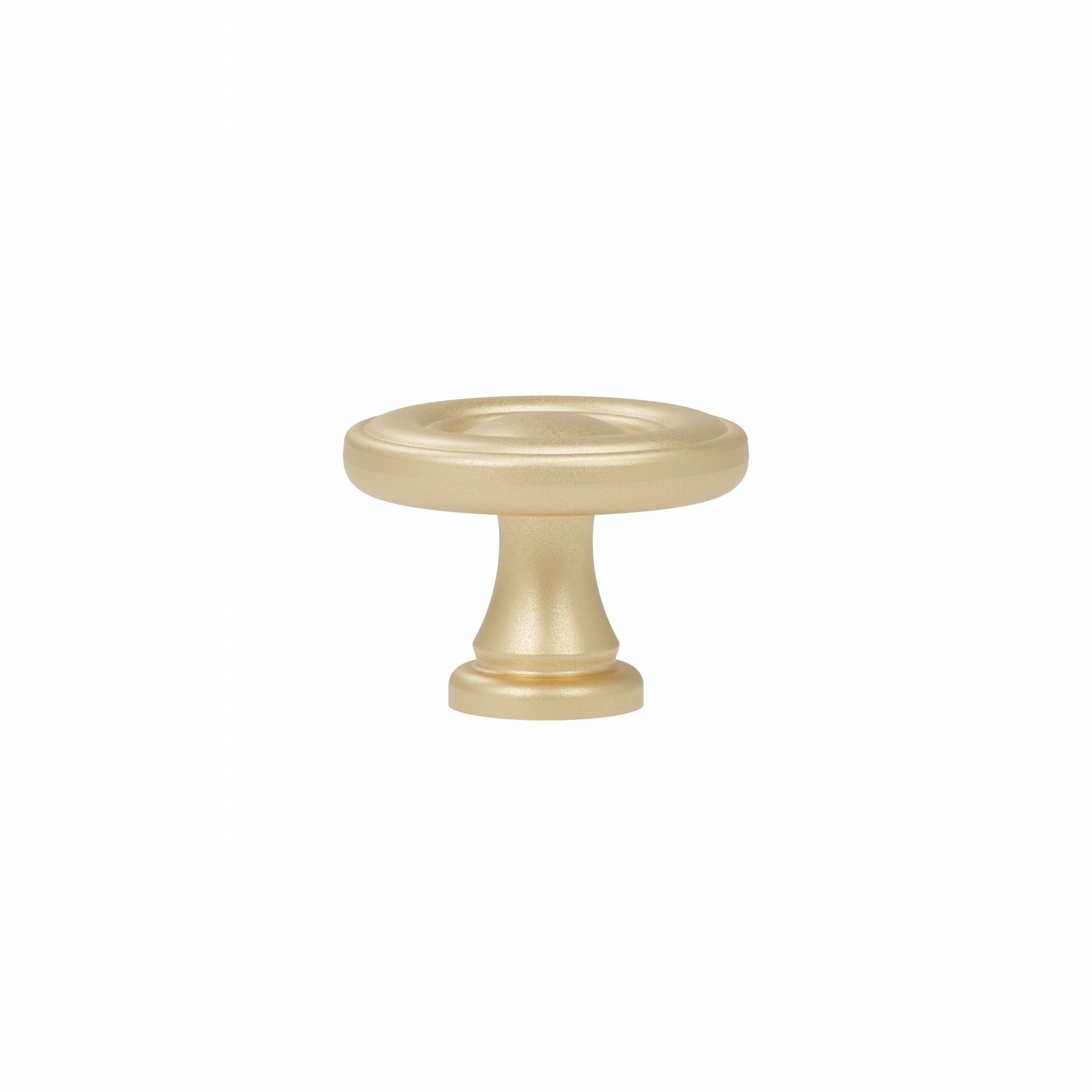 Pomolo per mobili - Galver ottone velo - Lega di Zinco - Stile Classico - 31x22x0mm - immagine 3