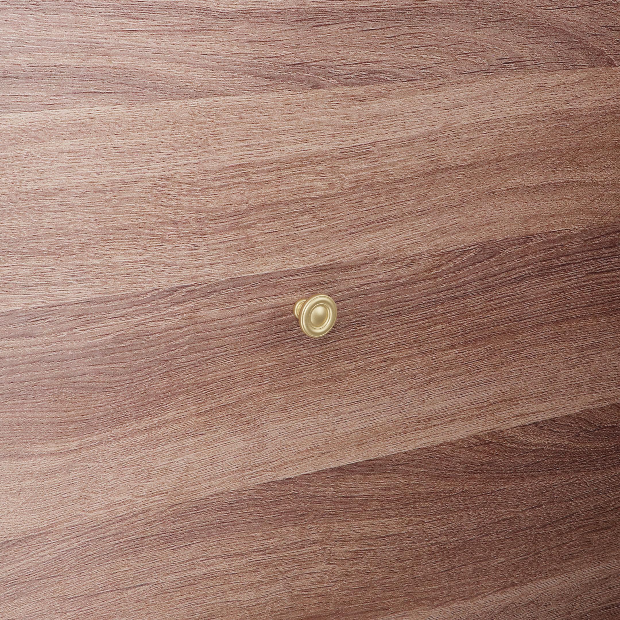 Pomolo per mobili - Galver ottone velo - Lega di Zinco - Stile Classico - 31x22x0mm - immagine 5