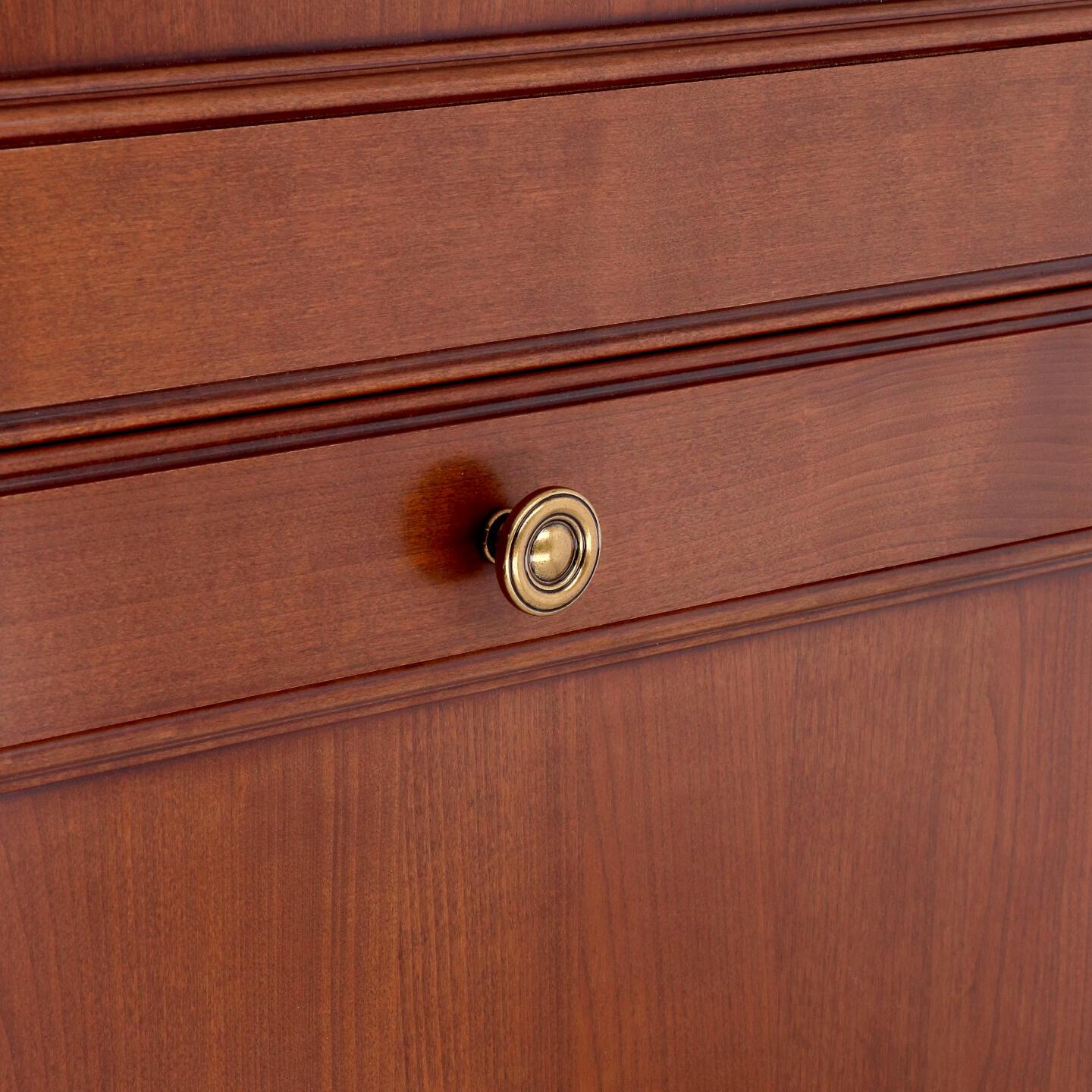 Pomolo per mobili - Orval - Lega di Zinco - Stile Classico - 35x23x0mm - immagine 5