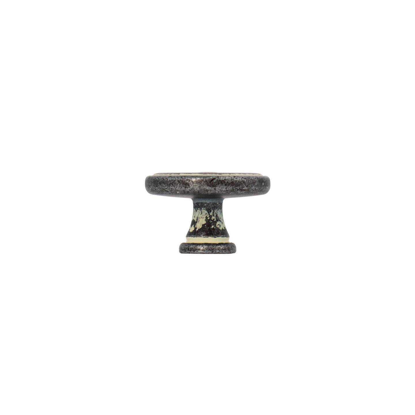 Pomolo per mobili - Rustikall avorio - Lega di Zinco - Stile Classico - 35x23x0mm - immagine 2