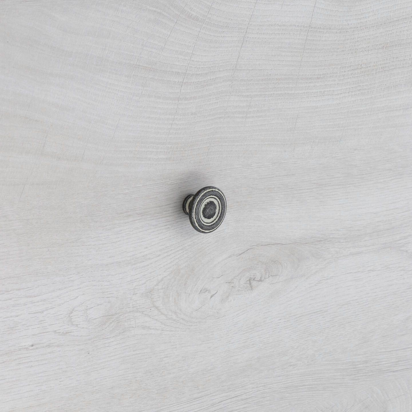 Pomolo per mobili - Rustikall avorio - Lega di Zinco - Stile Classico - 35x23x0mm - immagine 5