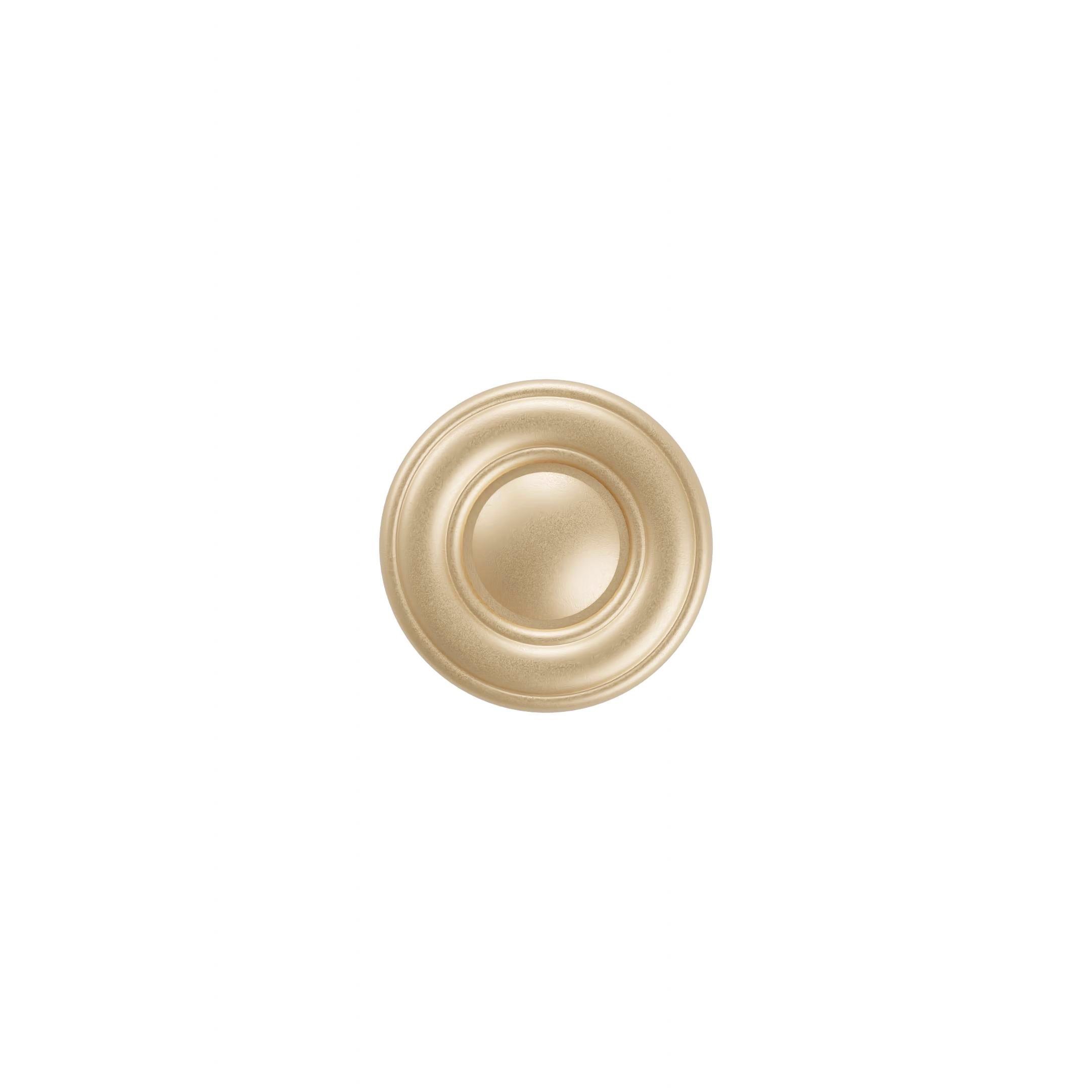 Pomolo per mobili - Galver ottone velo - Lega di Zinco - Stile Classico - 35x23x0mm - immagine 2
