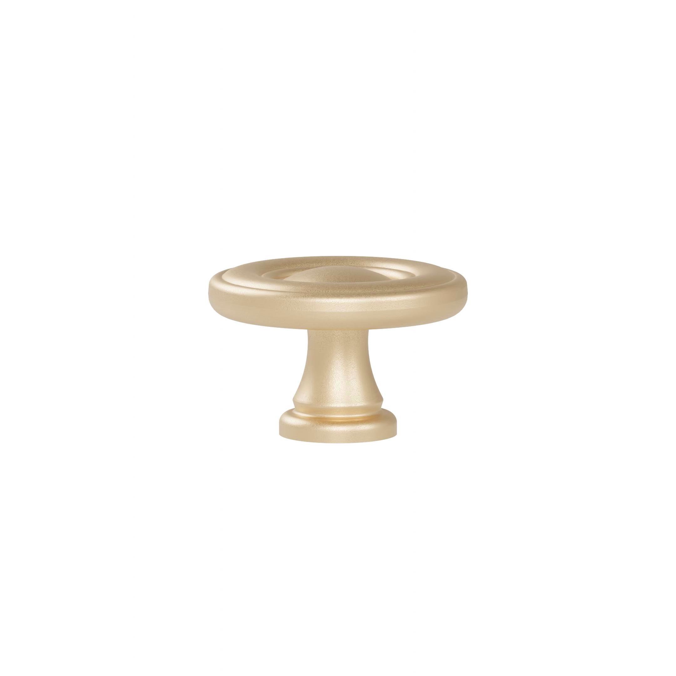 Pomolo per mobili - Galver ottone velo - Lega di Zinco - Stile Classico - 35x23x0mm - immagine 3