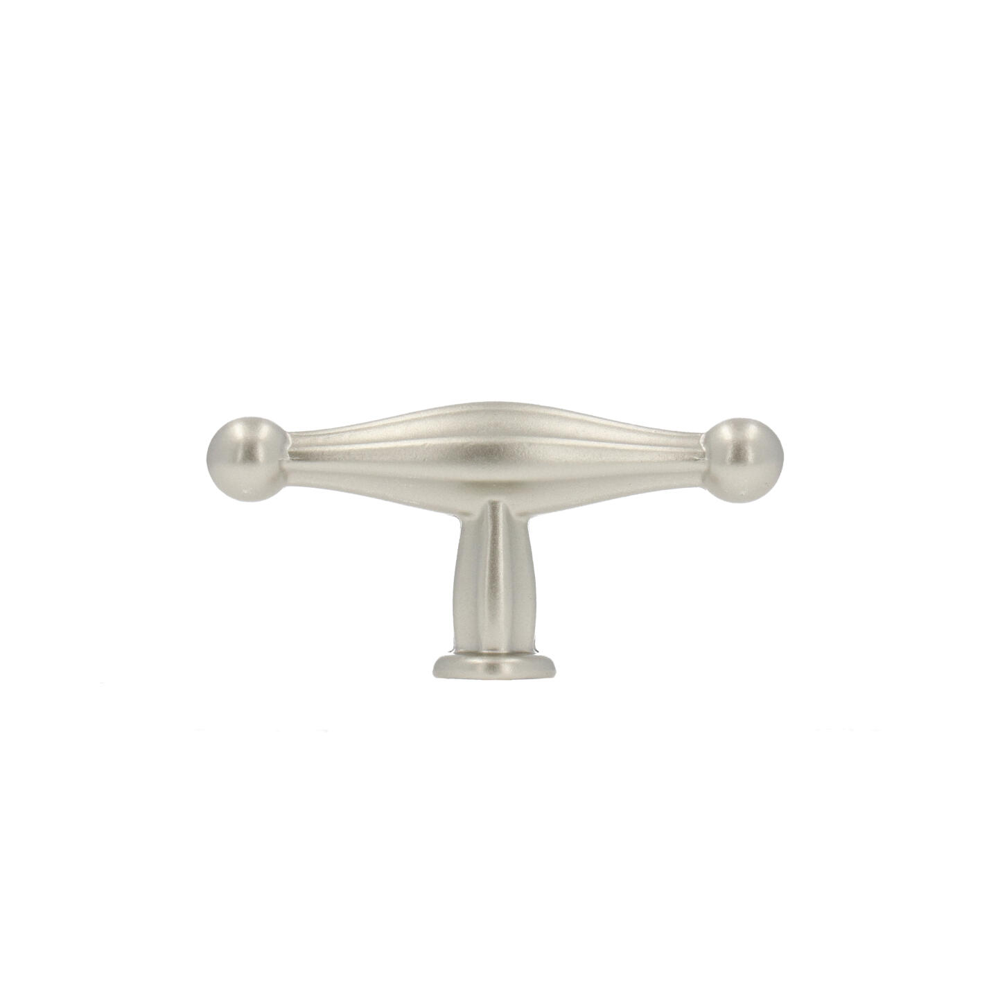Pomolo per mobili - Argento Nottingham - Lega di Zinco - Stile Classico - 67x32x15mm - immagine 2