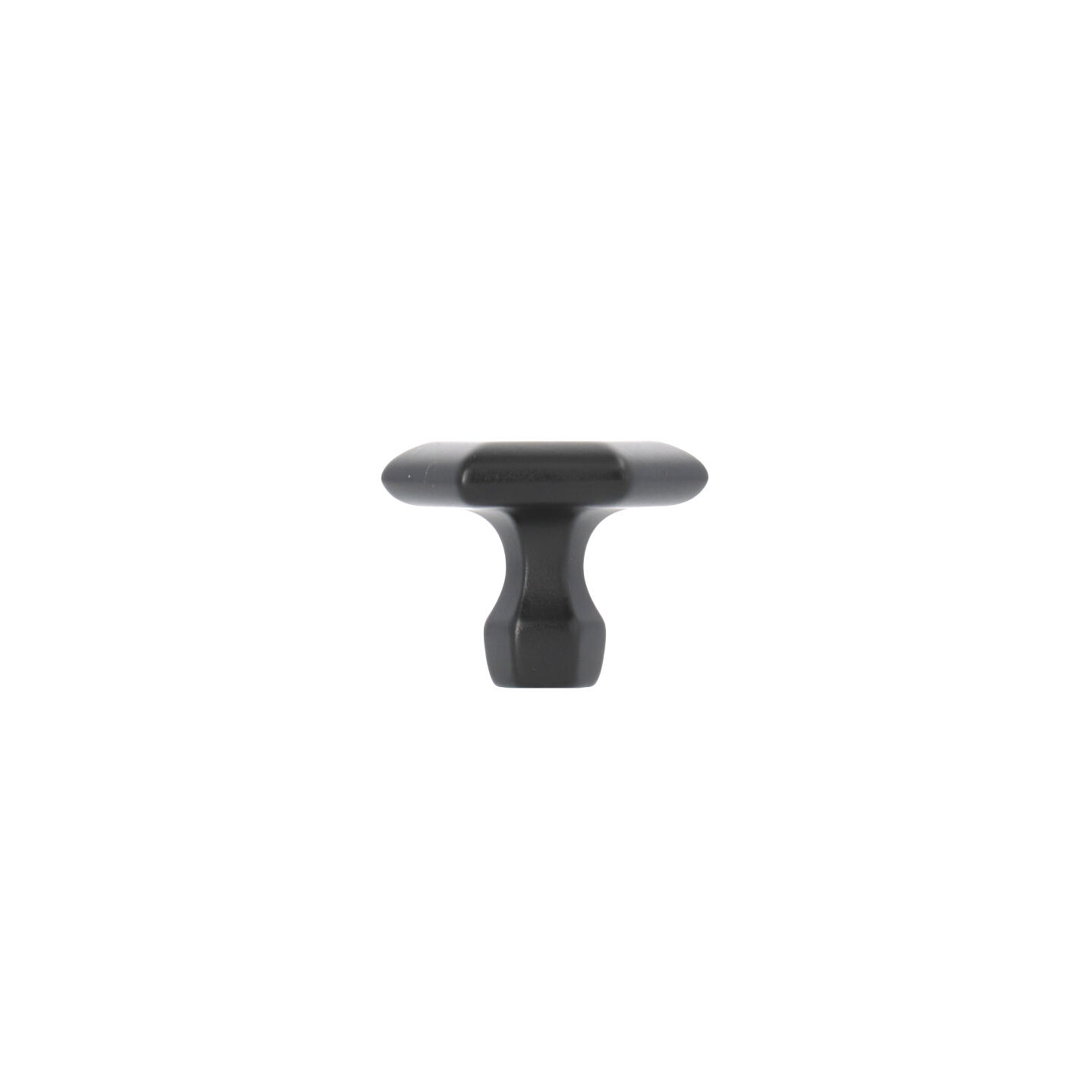 Pomolo per mobili - Laccato nero matt - Lega di Zinco - Stile Classico - 30x26x0mm - immagine 2