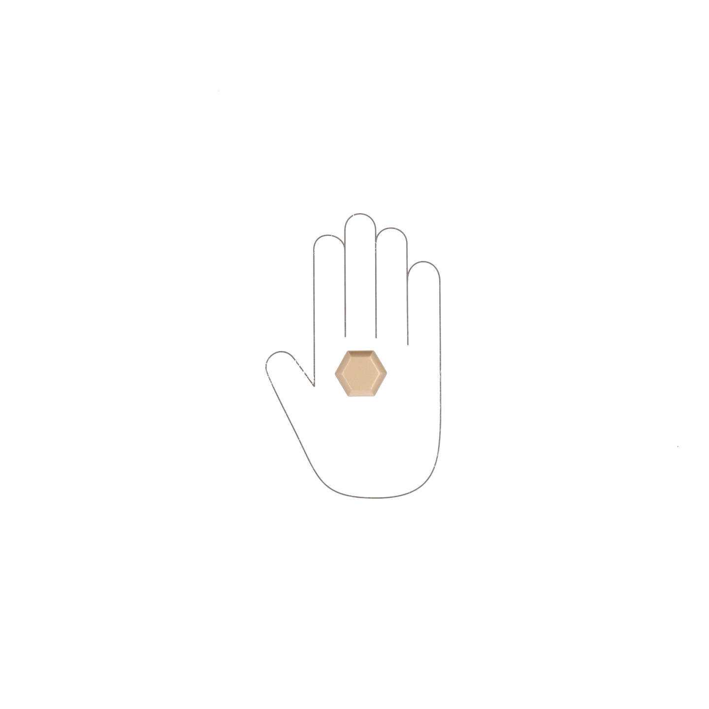 Pomolo per mobili - Oro Roma - Lega di Zinco - Stile Classico - 30x26x0mm - immagine 4